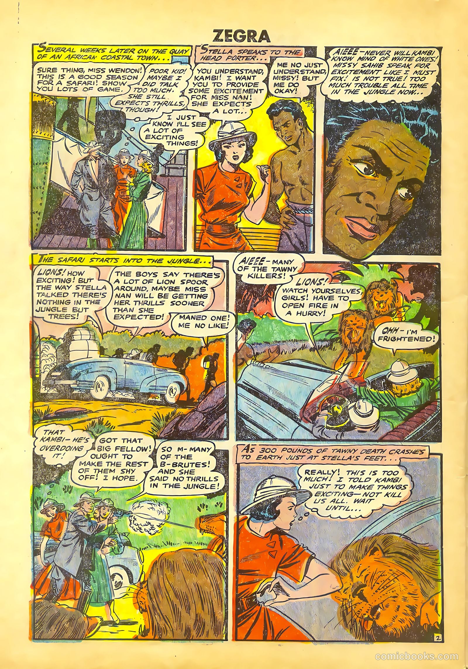 Zegra #4 (1949) — page 30 of 36