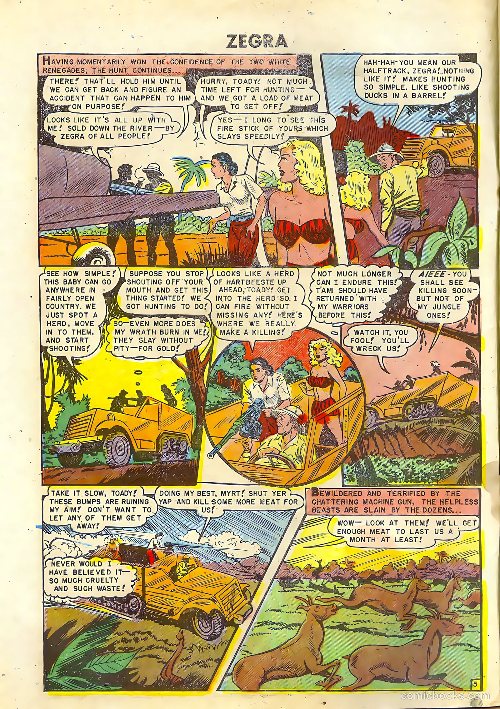 Zegra #5 (1949) — page 6 of 36