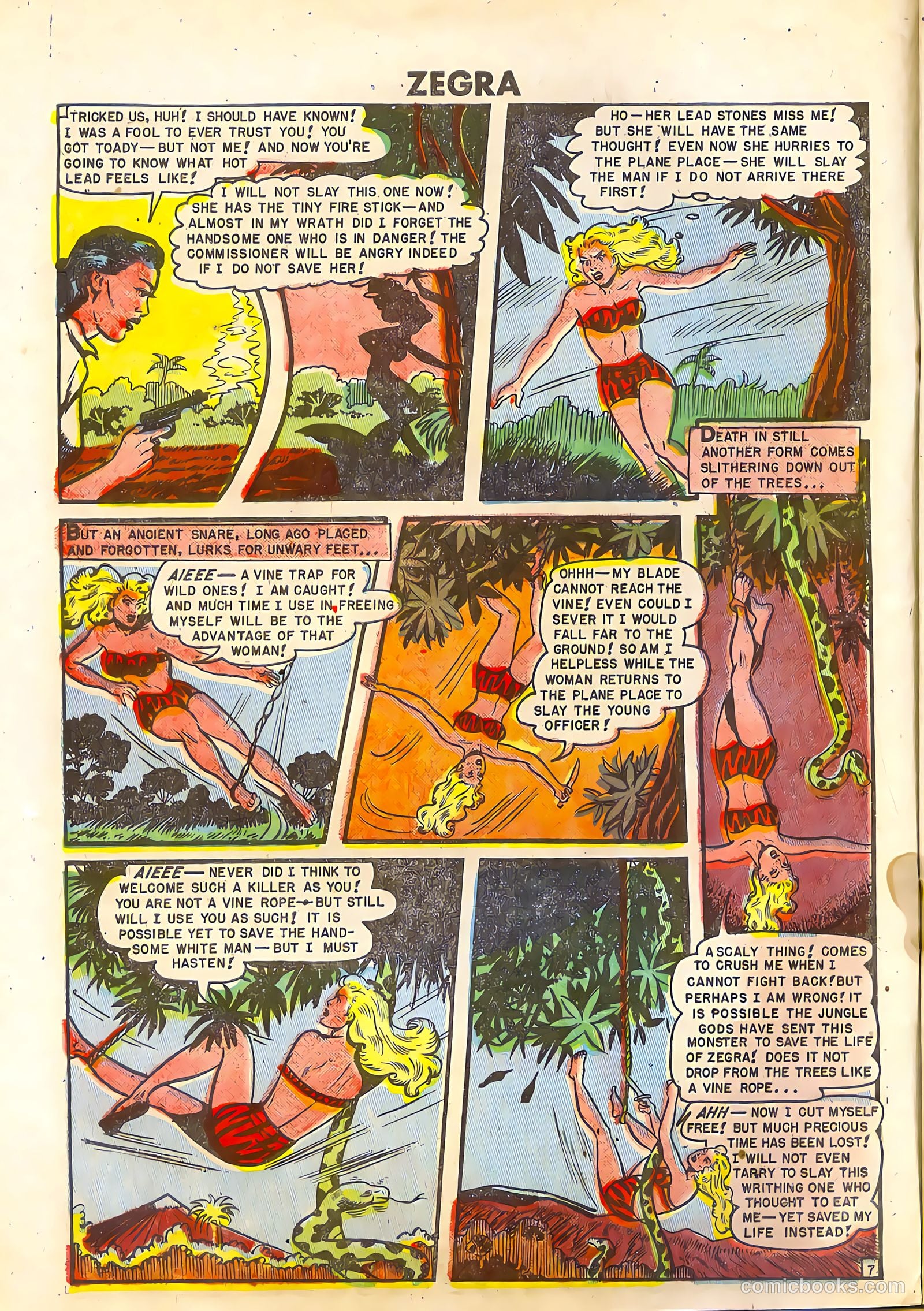 Zegra #5 (1949) — page 8 of 36