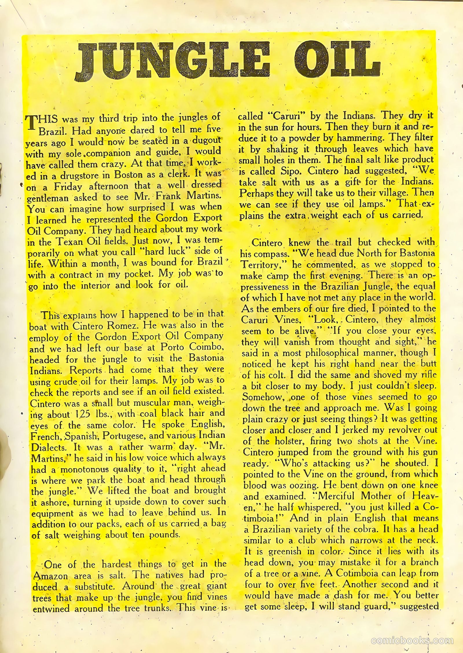 Zegra #5 (1949) — page 21 of 36