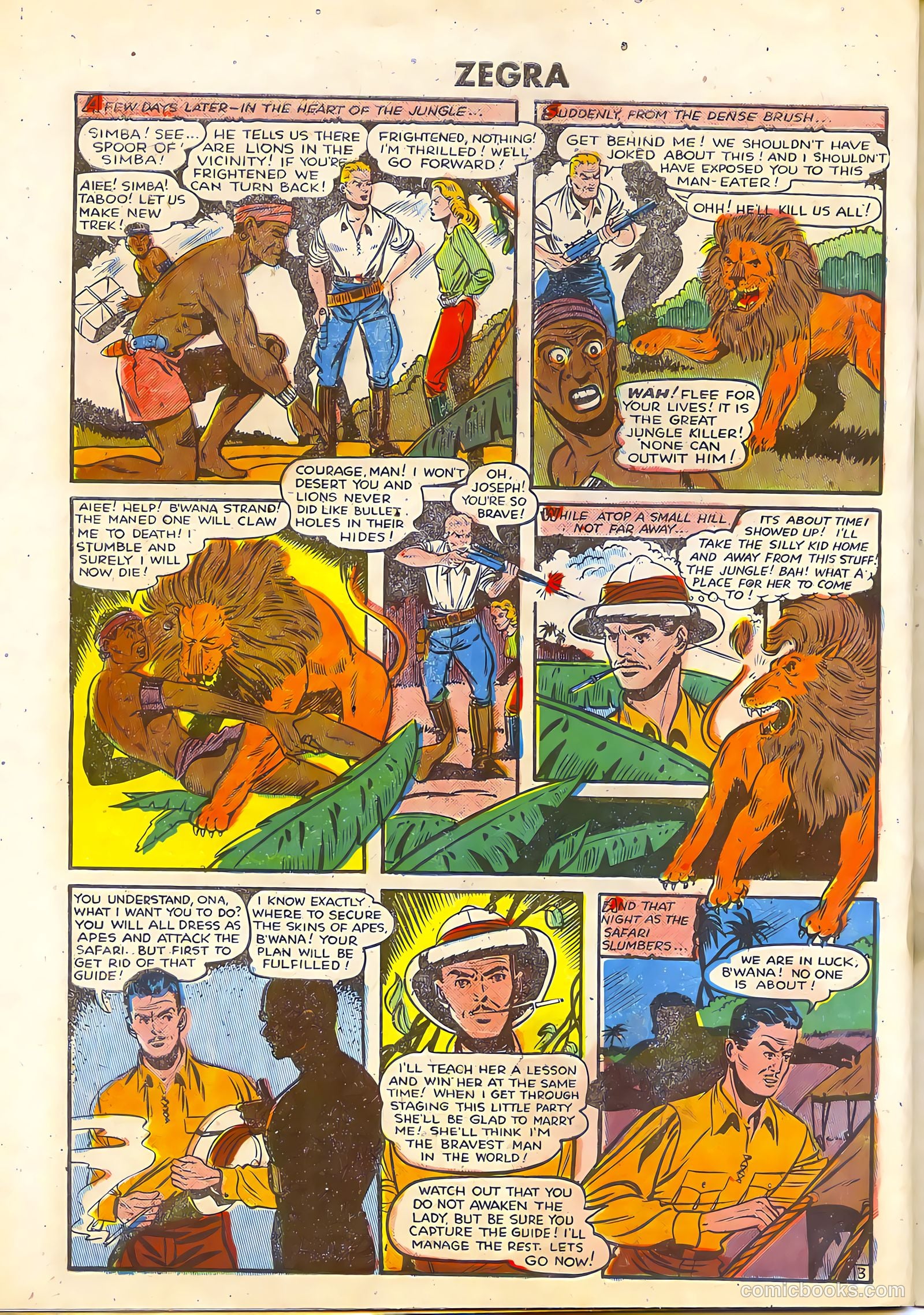 Zegra #5 (1949) — page 30 of 36