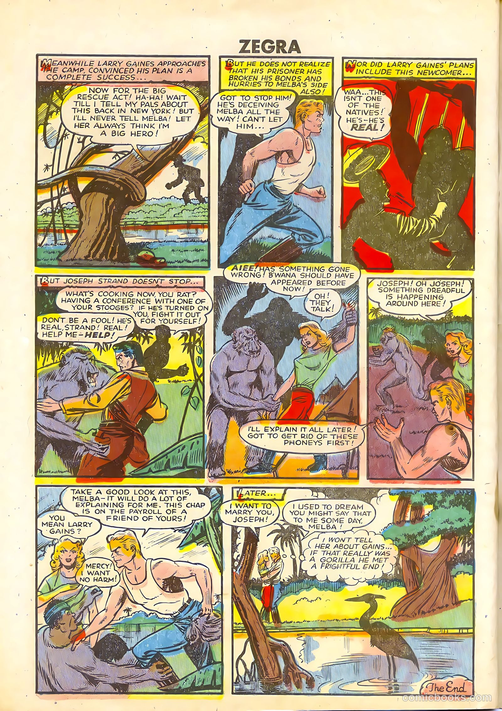 Zegra #5 (1949) — page 32 of 36