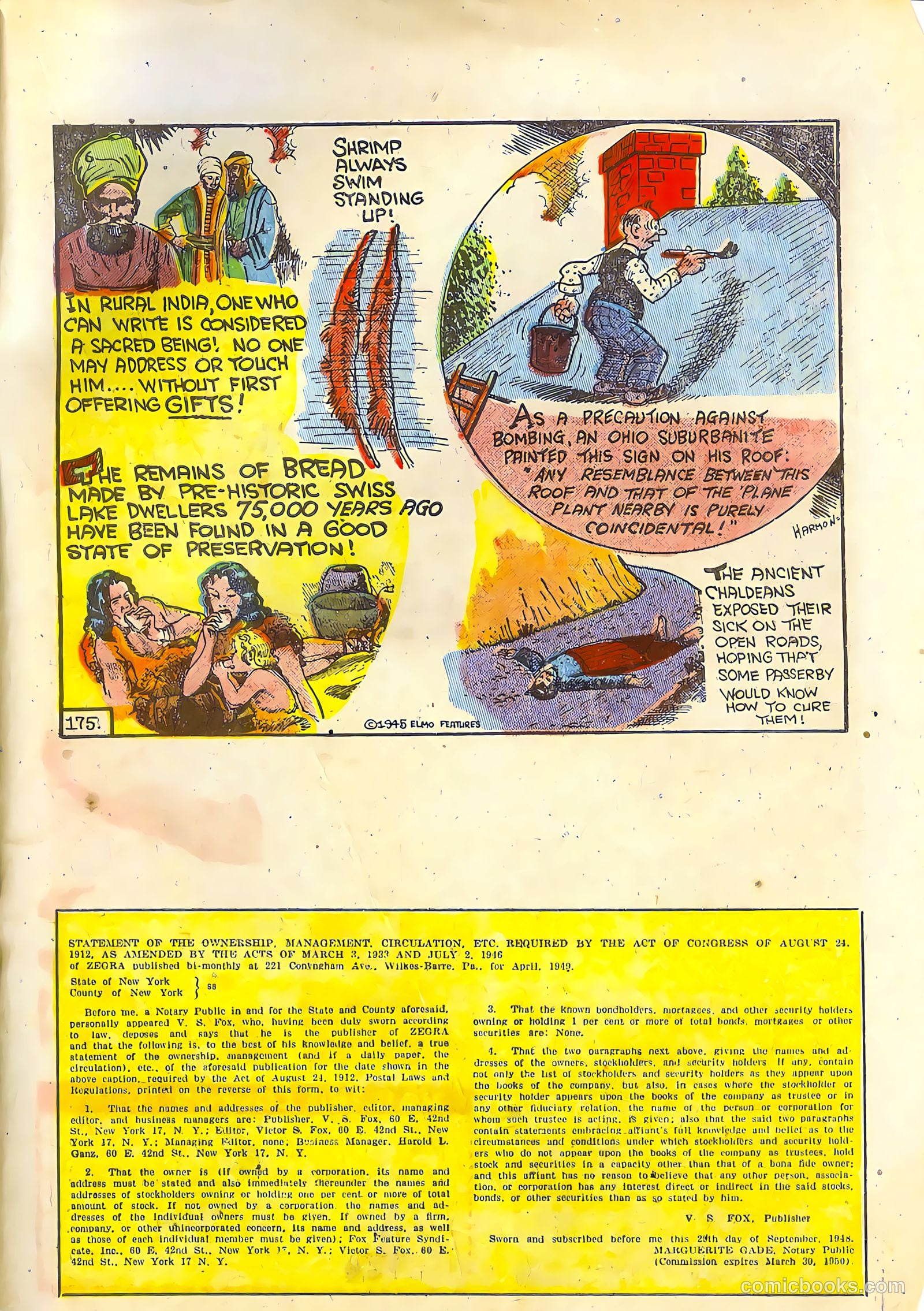 Zegra #5 (1949) — page 33 of 36