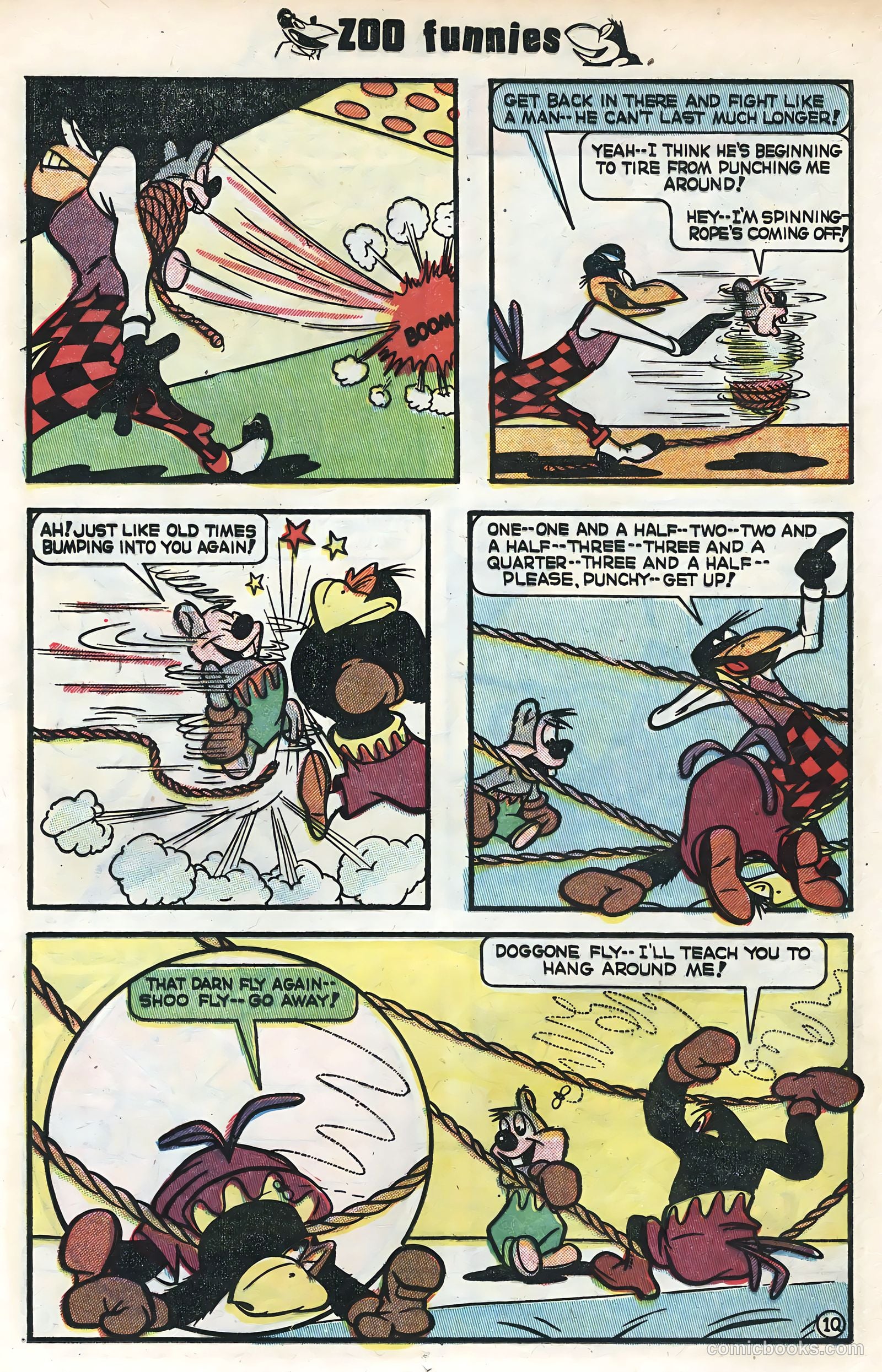 Zoo Funnies #1 (1953) — page 12 of 36