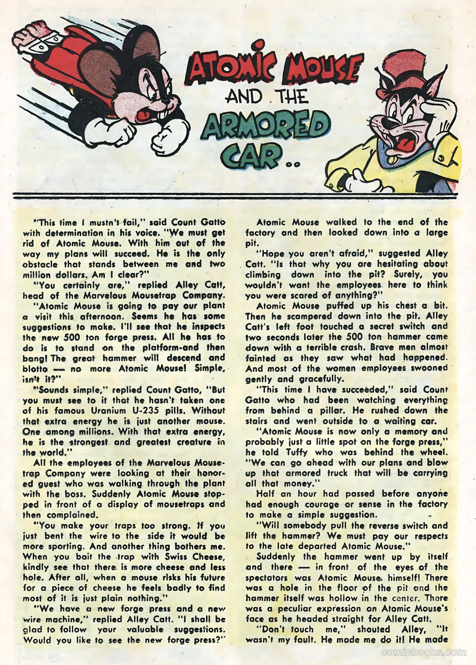 Zoo Funnies #1 (1953) — page 21 of 36