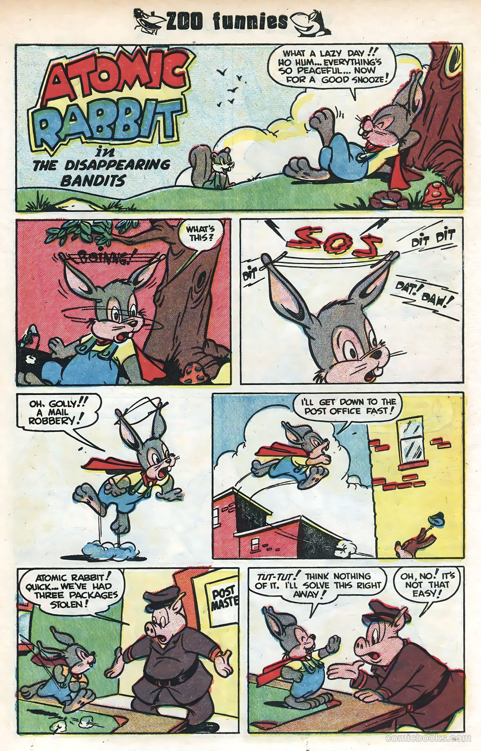 Zoo Funnies #1 (1953) — page 23 of 36
