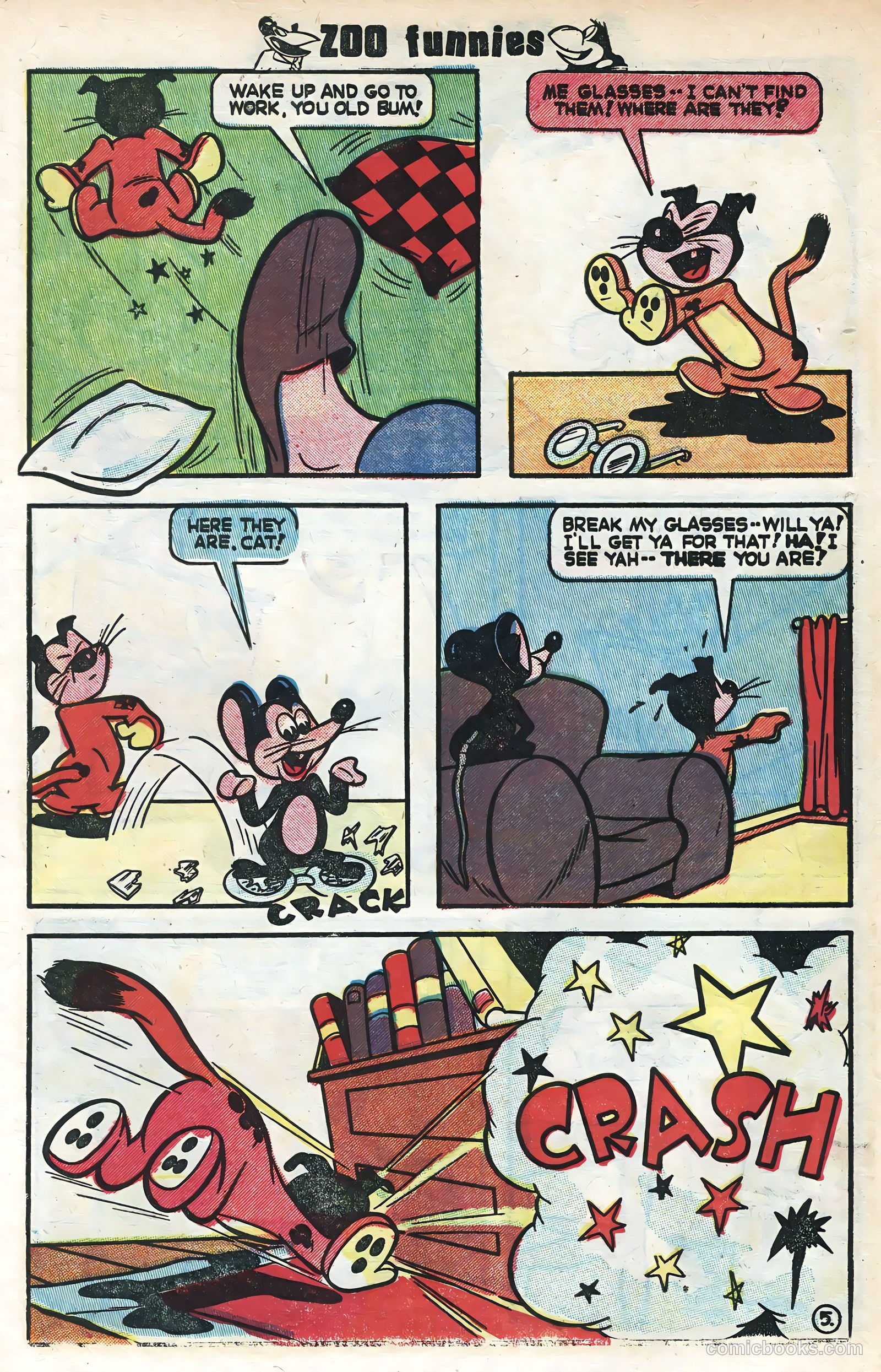 Zoo Funnies #1 (1953) — page 30 of 36