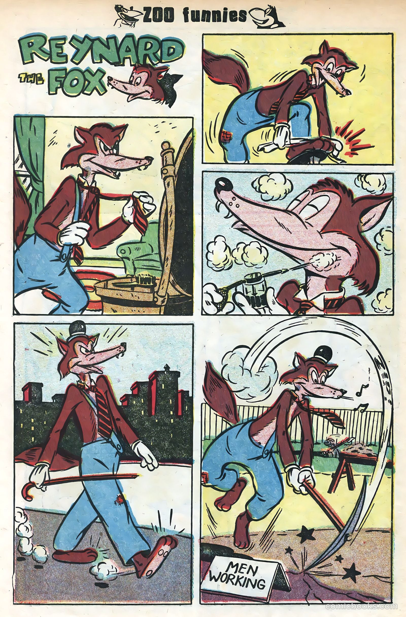 Zoo Funnies #1 (1953) — page 34 of 36