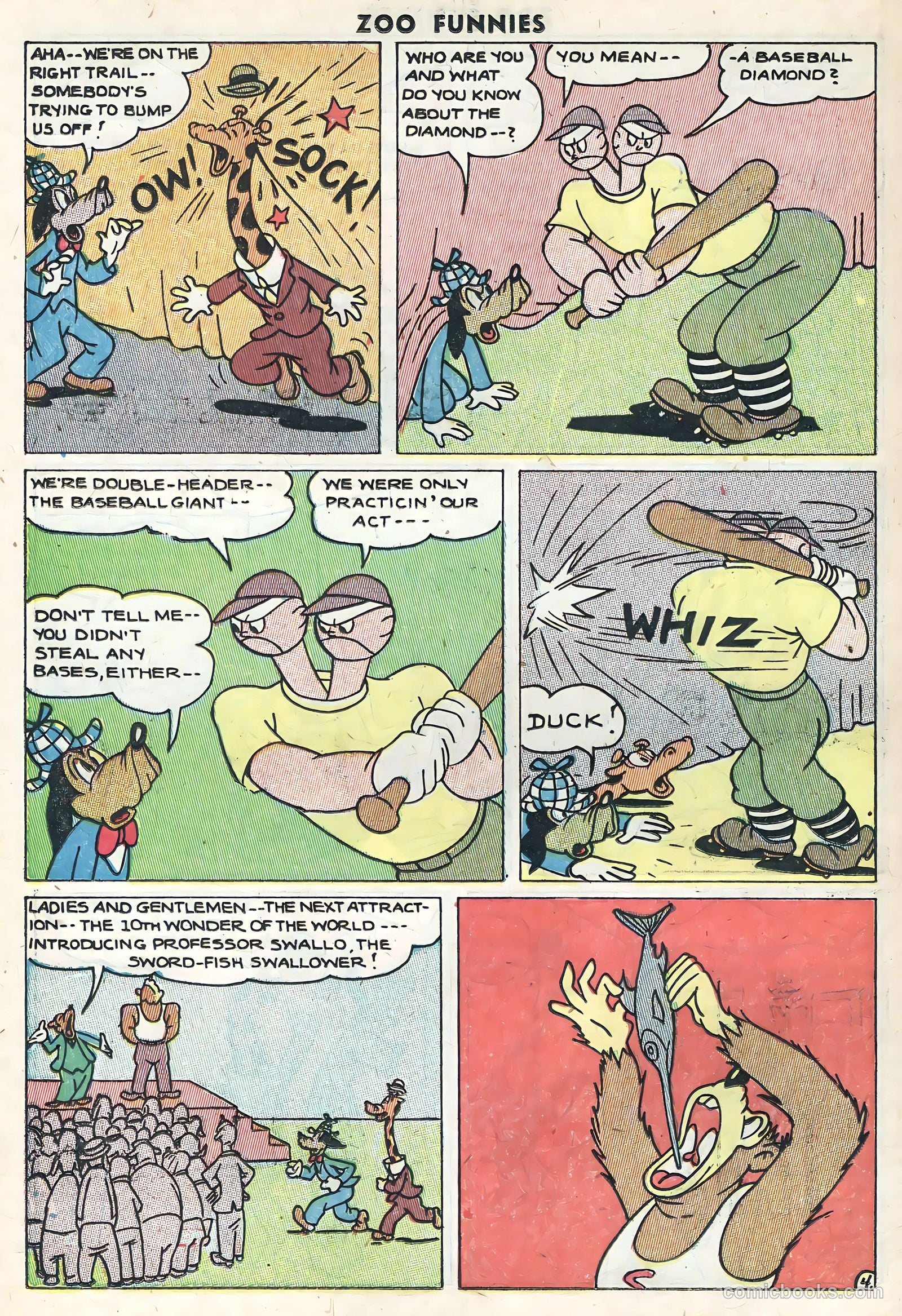 Zoo Funnies #10 (1947) — page 14 of 36