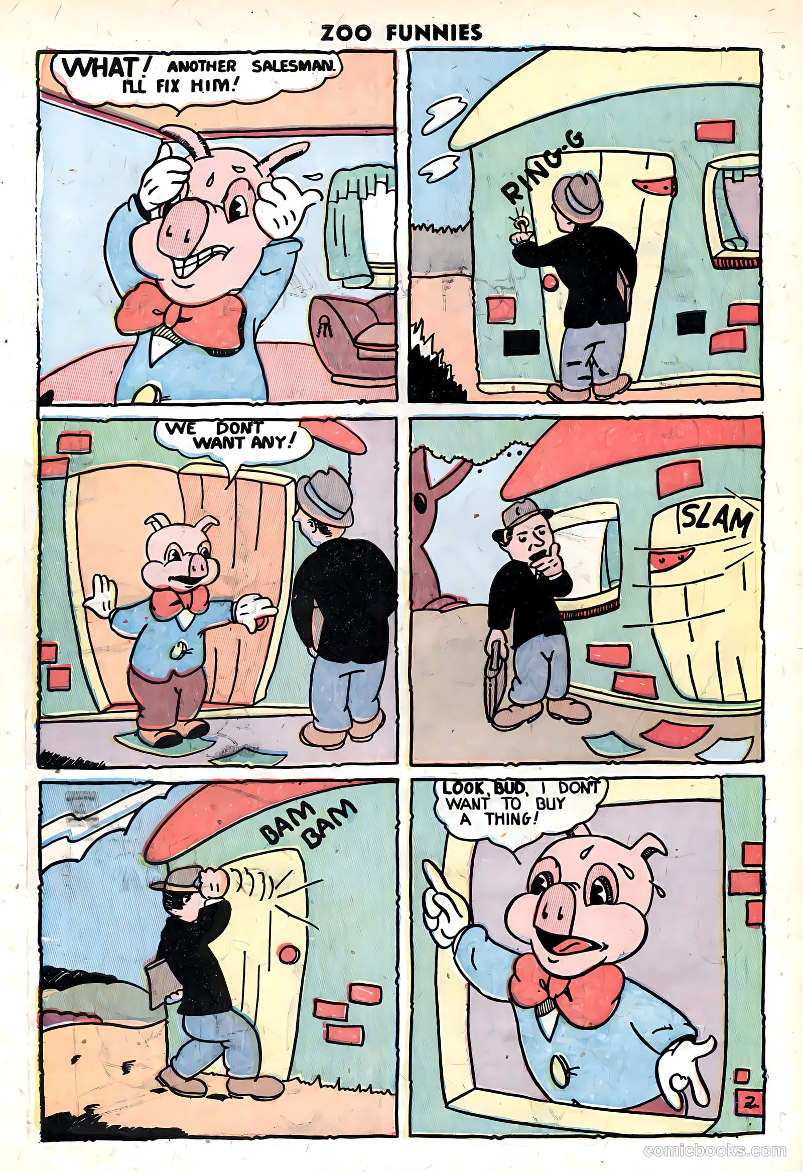 Zoo Funnies #11 (1947) — page 28 of 35