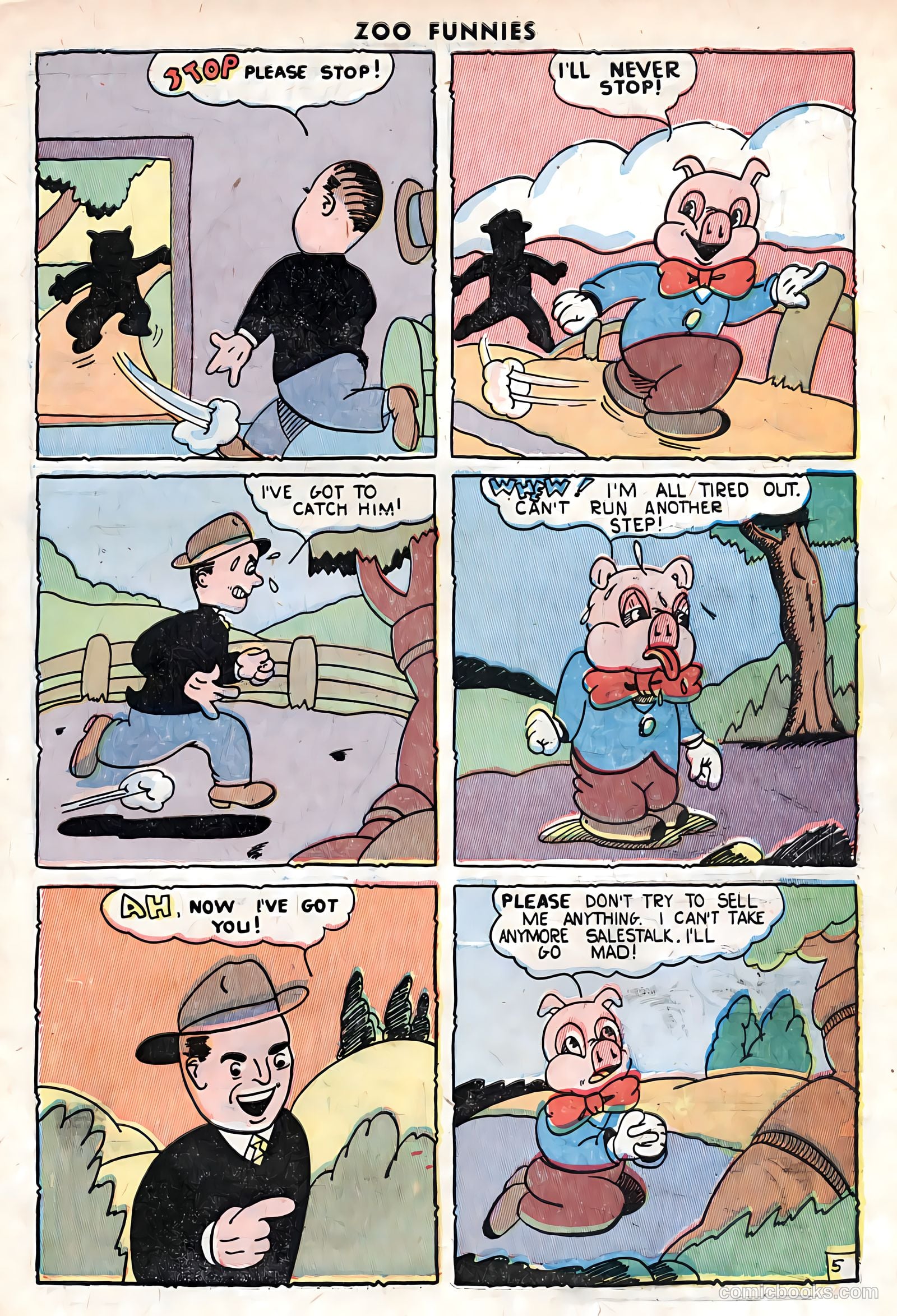 Zoo Funnies #11 (1947) — page 31 of 35