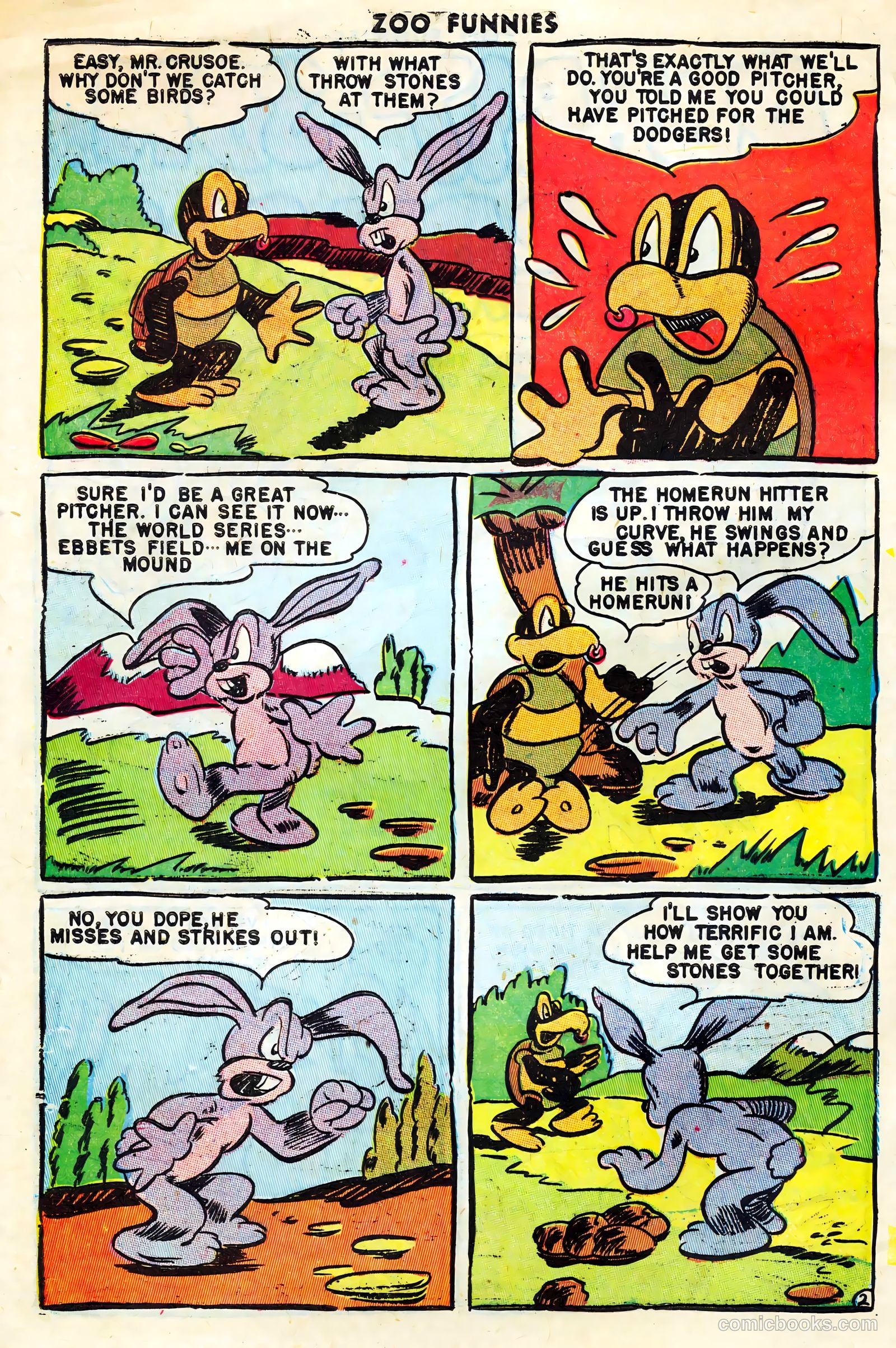 Zoo Funnies #14 (1947) — page 4 of 36
