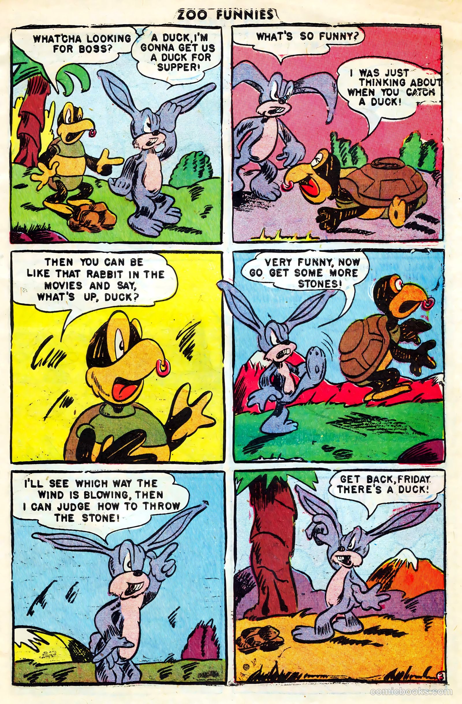 Zoo Funnies #14 (1947) — page 5 of 36