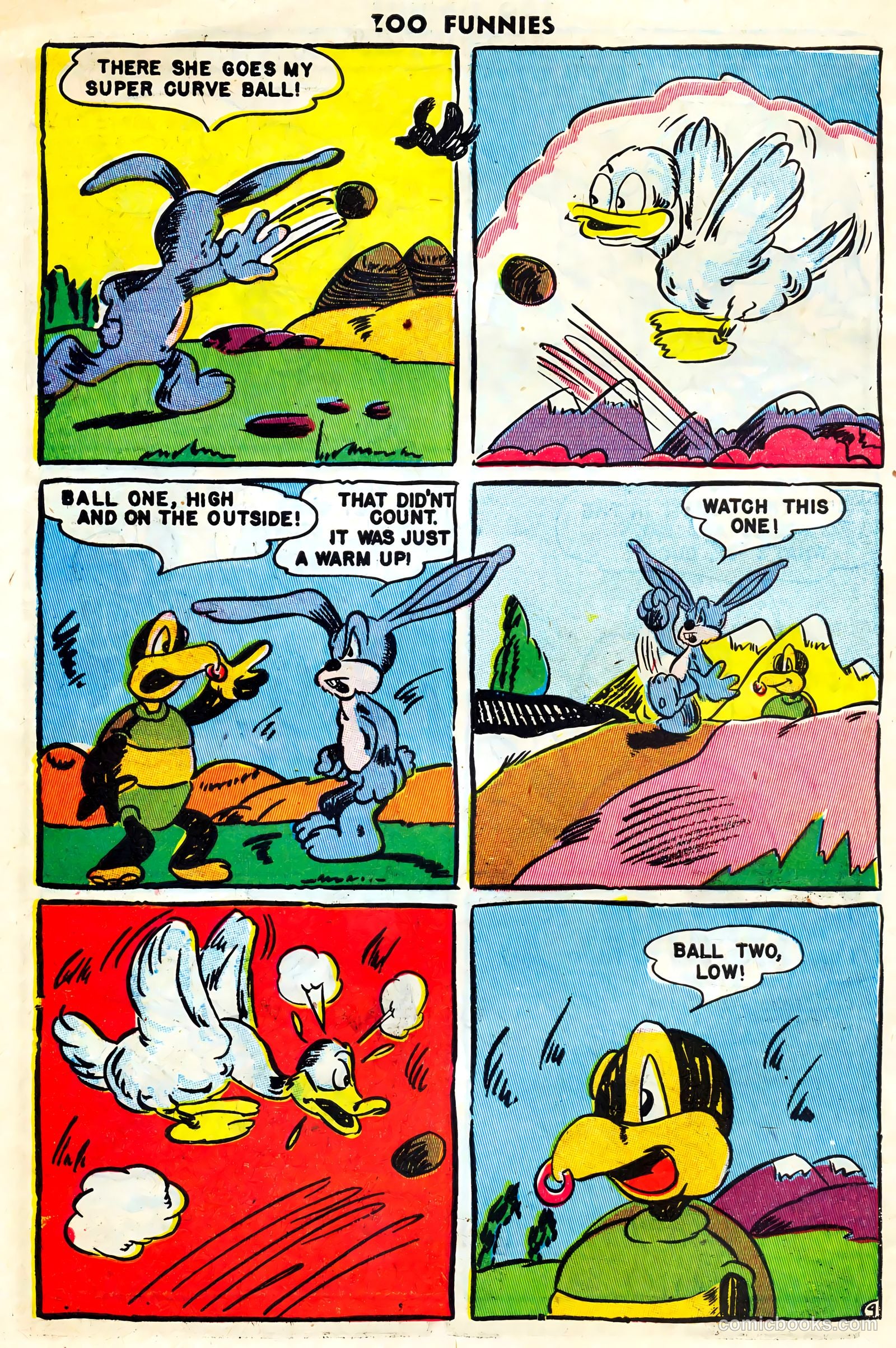 Zoo Funnies #14 (1947) — page 6 of 36