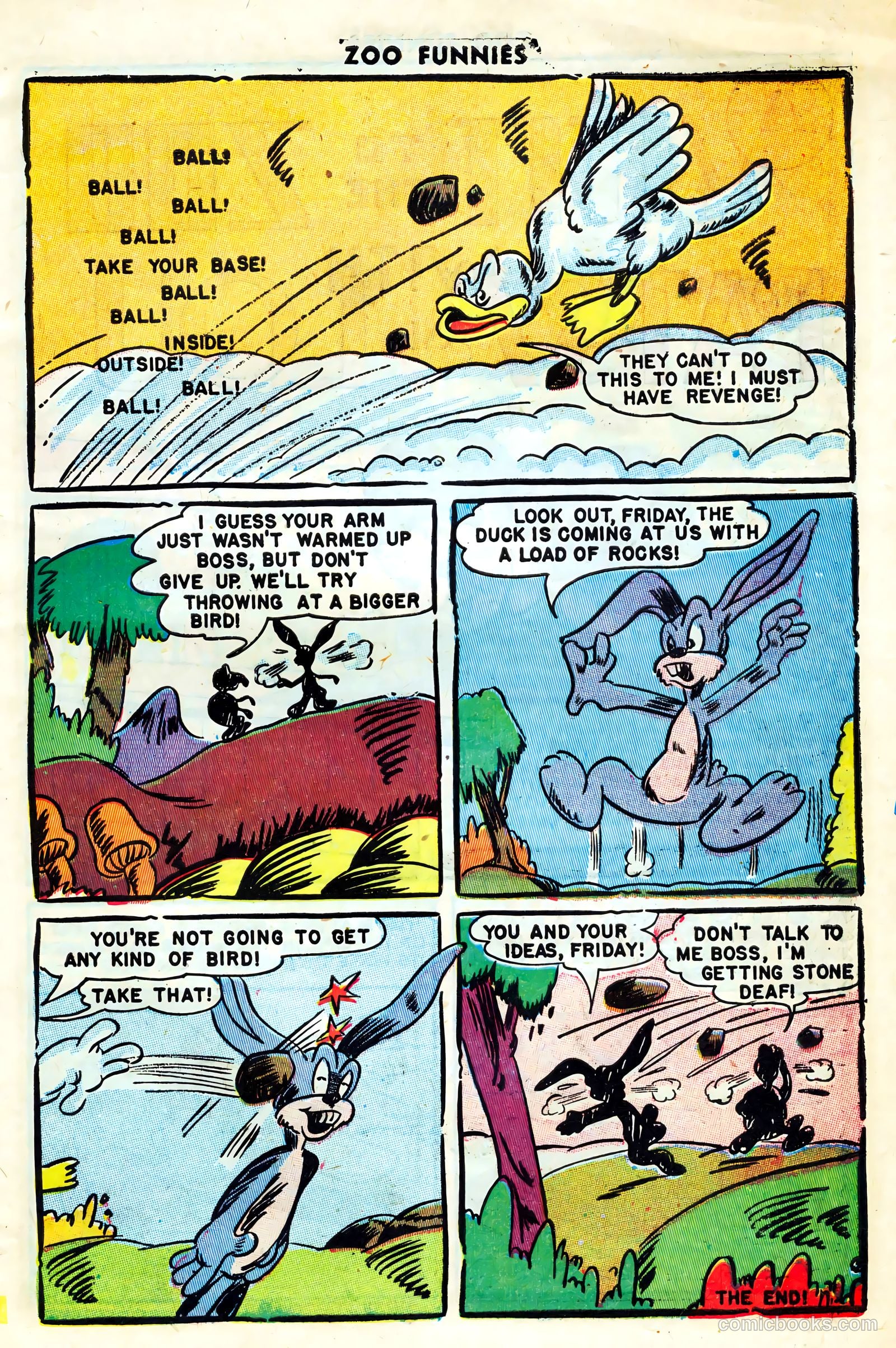 Zoo Funnies #14 (1947) — page 7 of 36