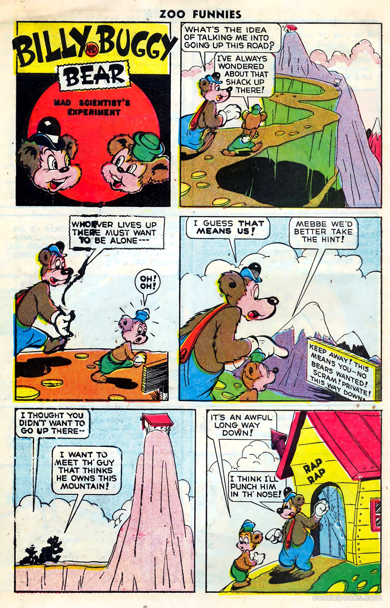 Zoo Funnies #14 (1947) — page 10 of 36