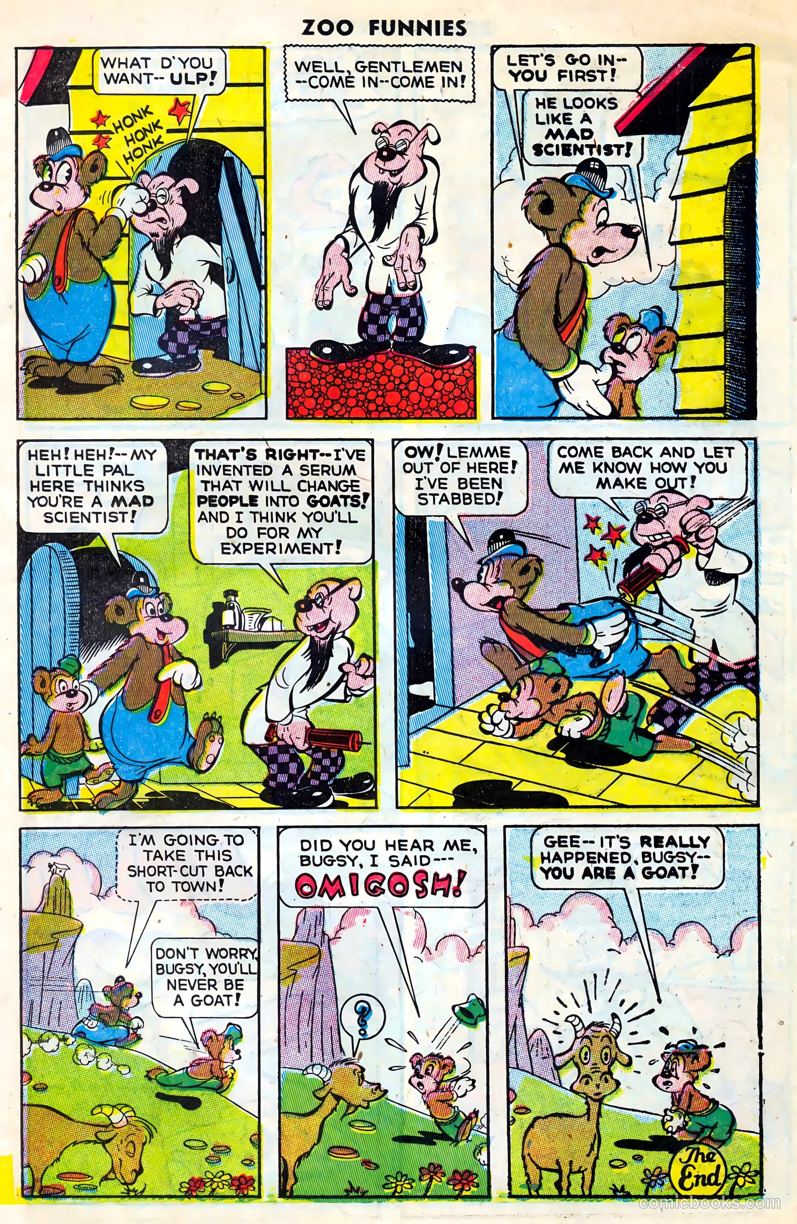 Zoo Funnies #14 (1947) — page 11 of 36