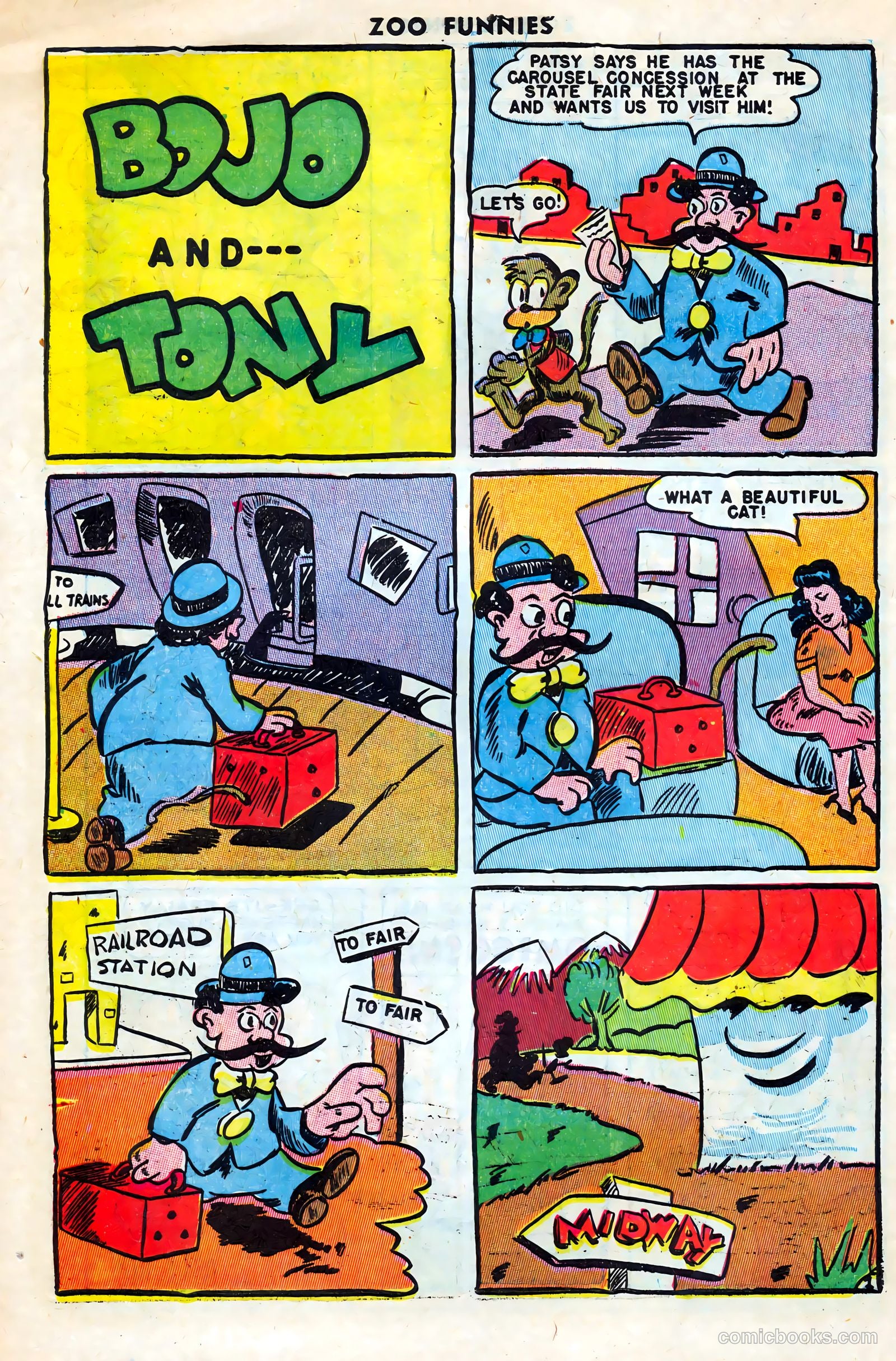 Zoo Funnies #14 (1947) — page 12 of 36