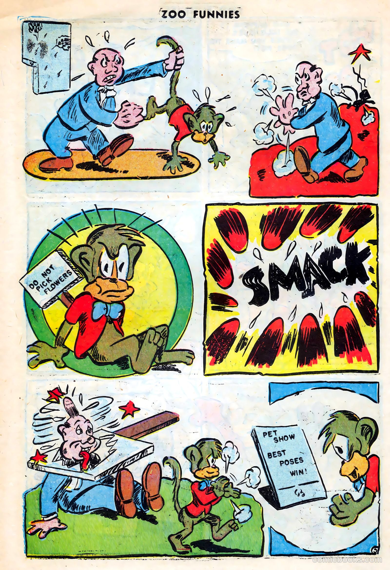 Zoo Funnies #14 (1947) — page 16 of 36