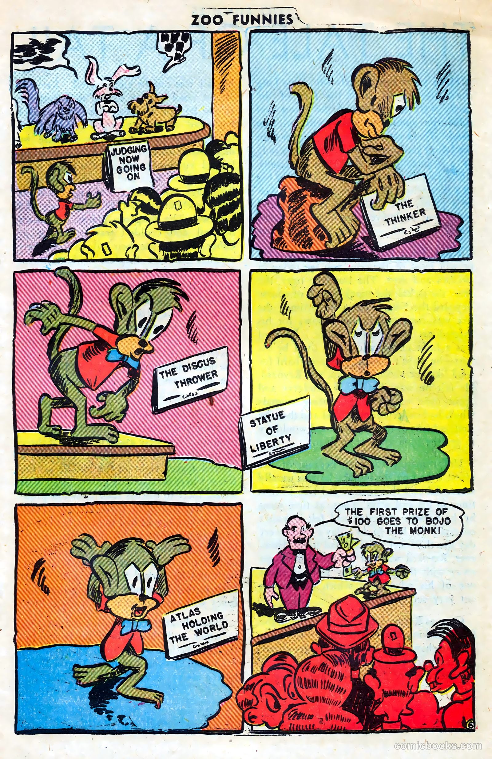 Zoo Funnies #14 (1947) — page 17 of 36