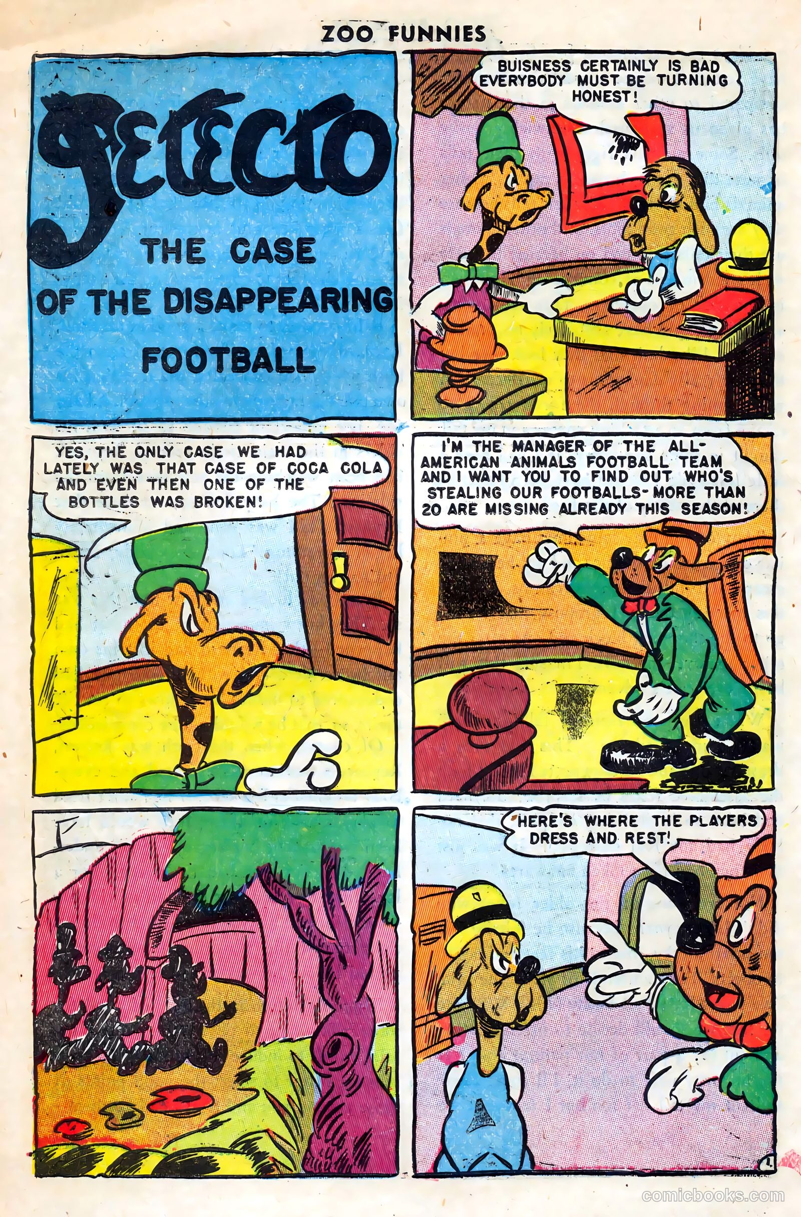 Zoo Funnies #14 (1947) — page 20 of 36