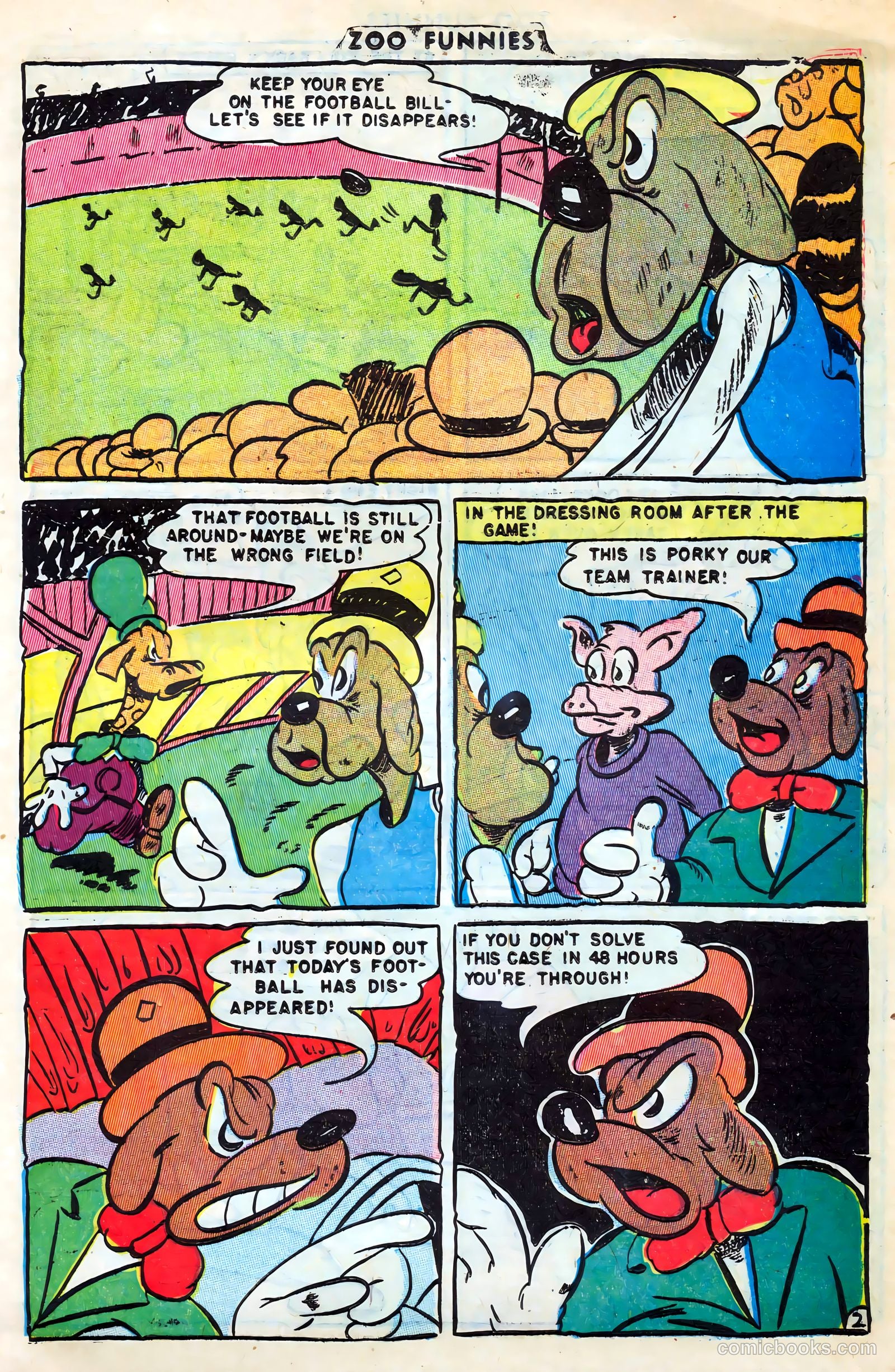 Zoo Funnies #14 (1947) — page 21 of 36