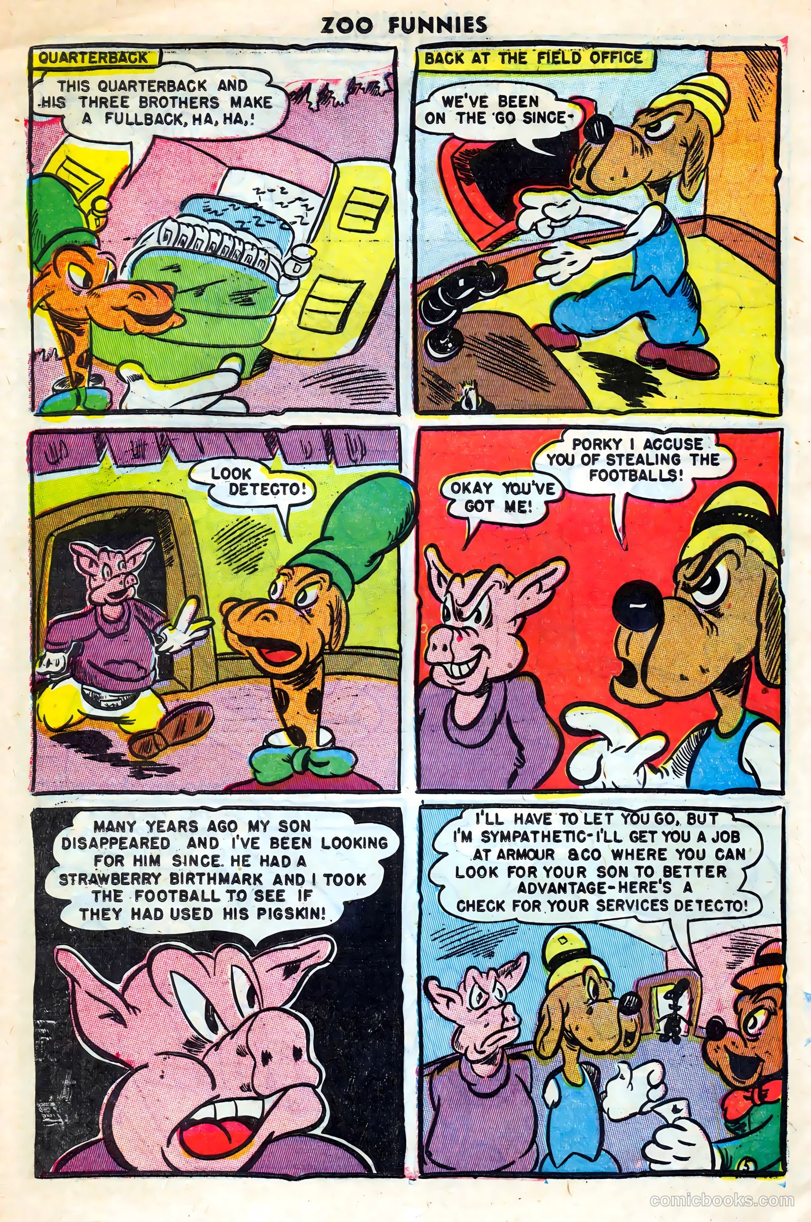 Zoo Funnies #14 (1947) — page 24 of 36