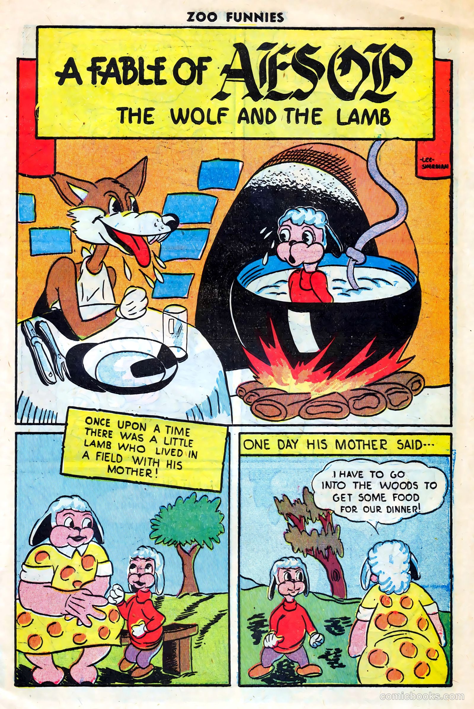 Zoo Funnies #14 (1947) — page 25 of 36
