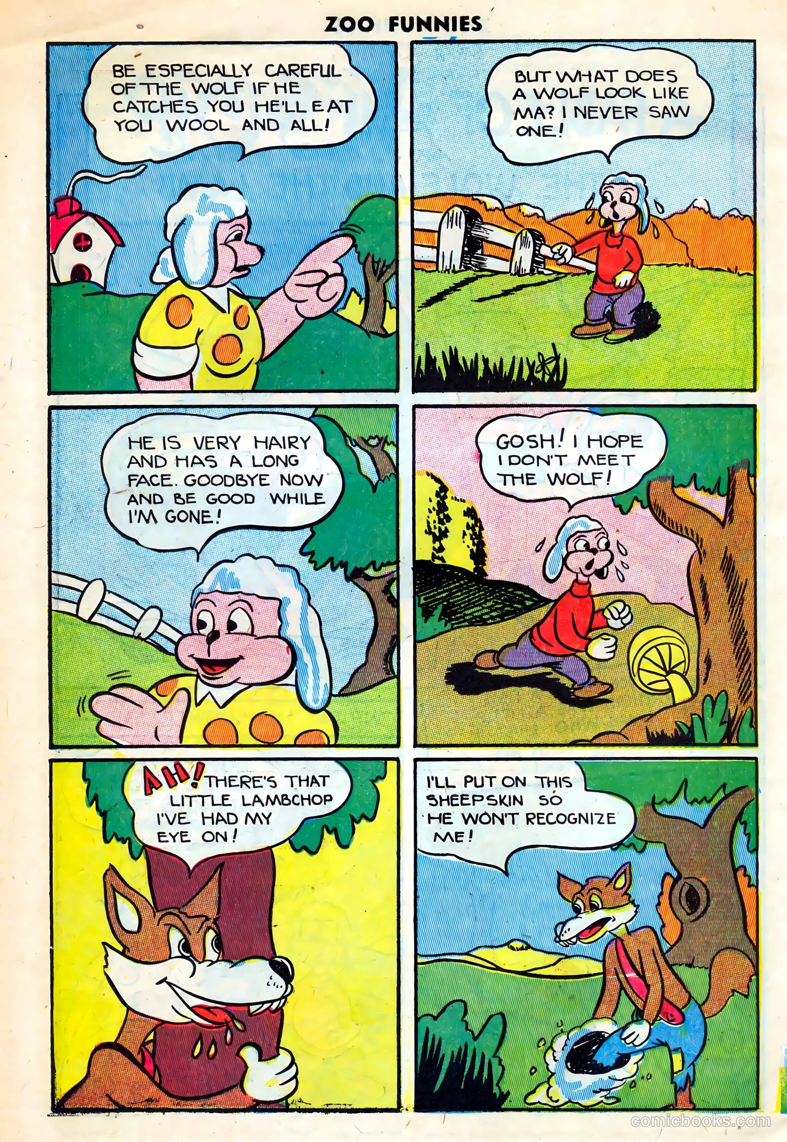 Zoo Funnies #14 (1947) — page 26 of 36