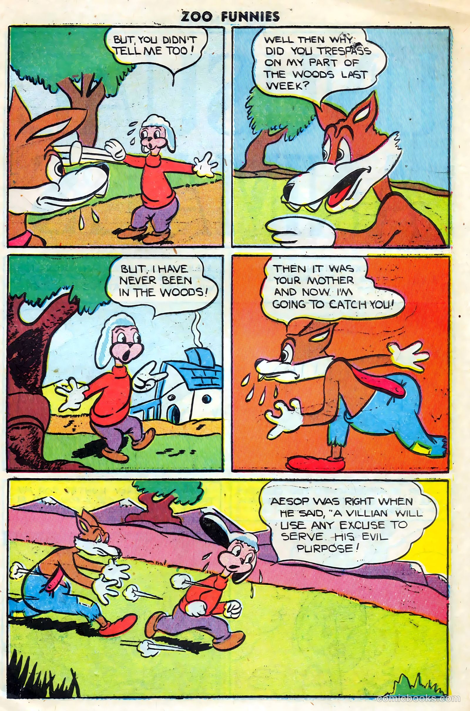 Zoo Funnies #14 (1947) — page 29 of 36