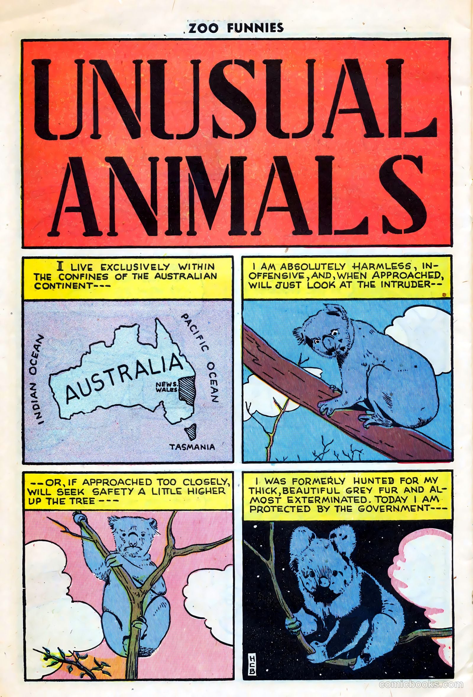 Zoo Funnies #14 (1947) — page 30 of 36