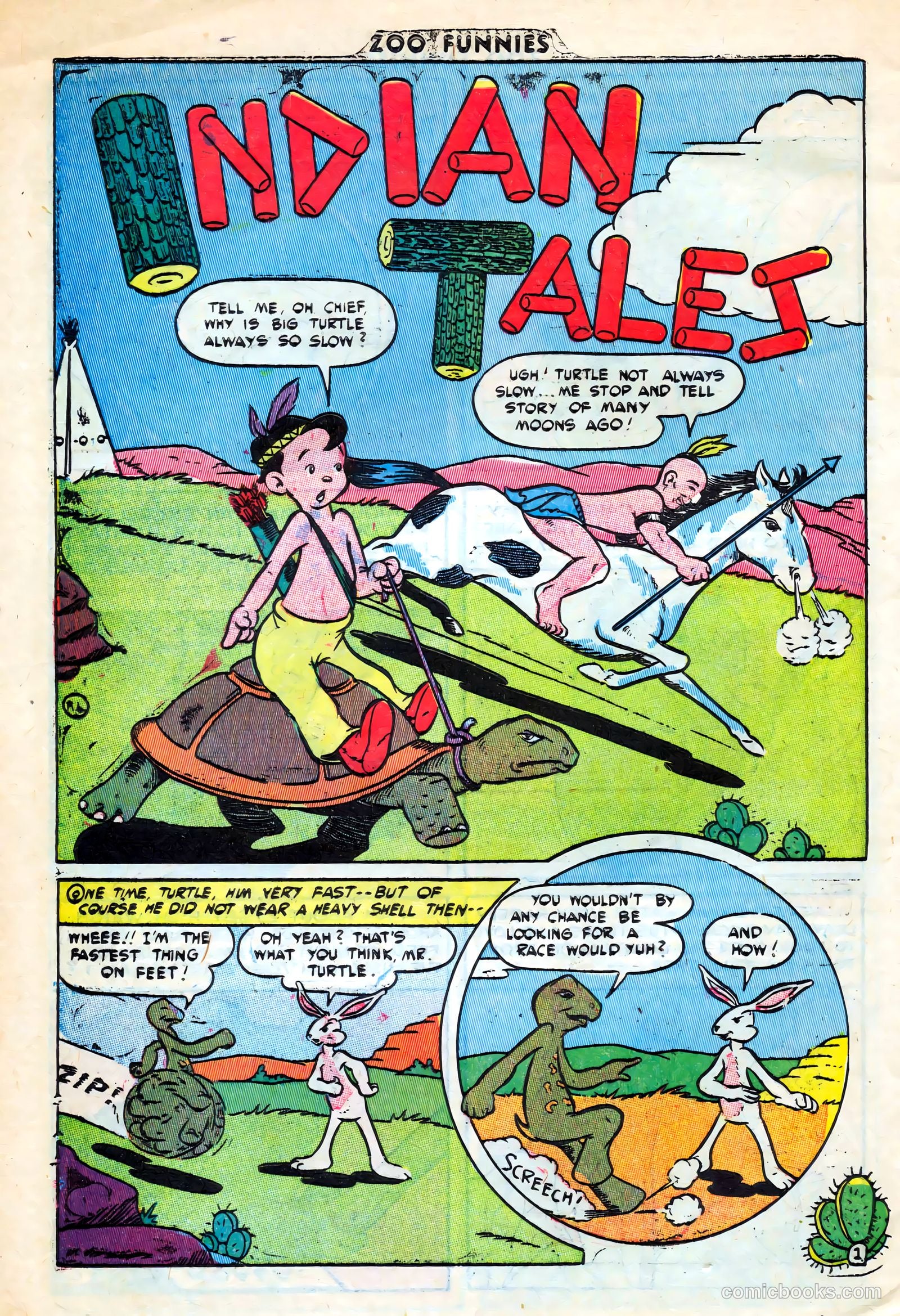Zoo Funnies #14 (1947) — page 32 of 36