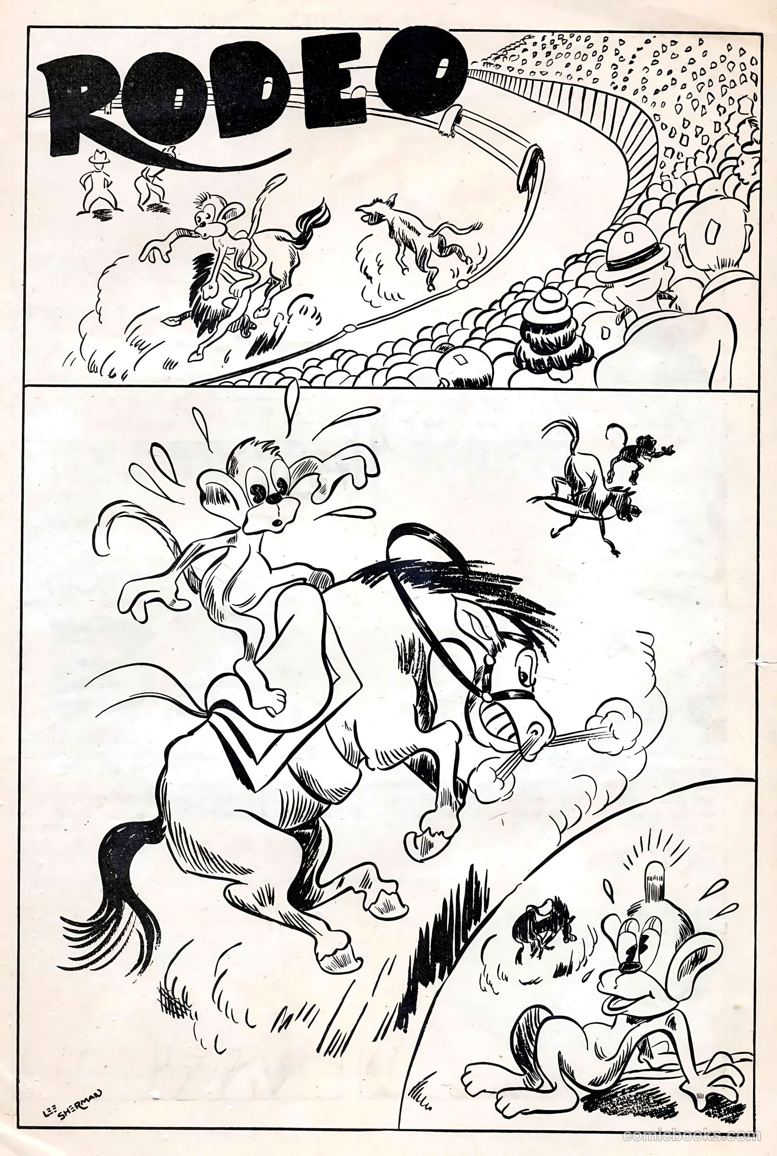 Zoo Funnies #14 (1947) — page 35 of 36