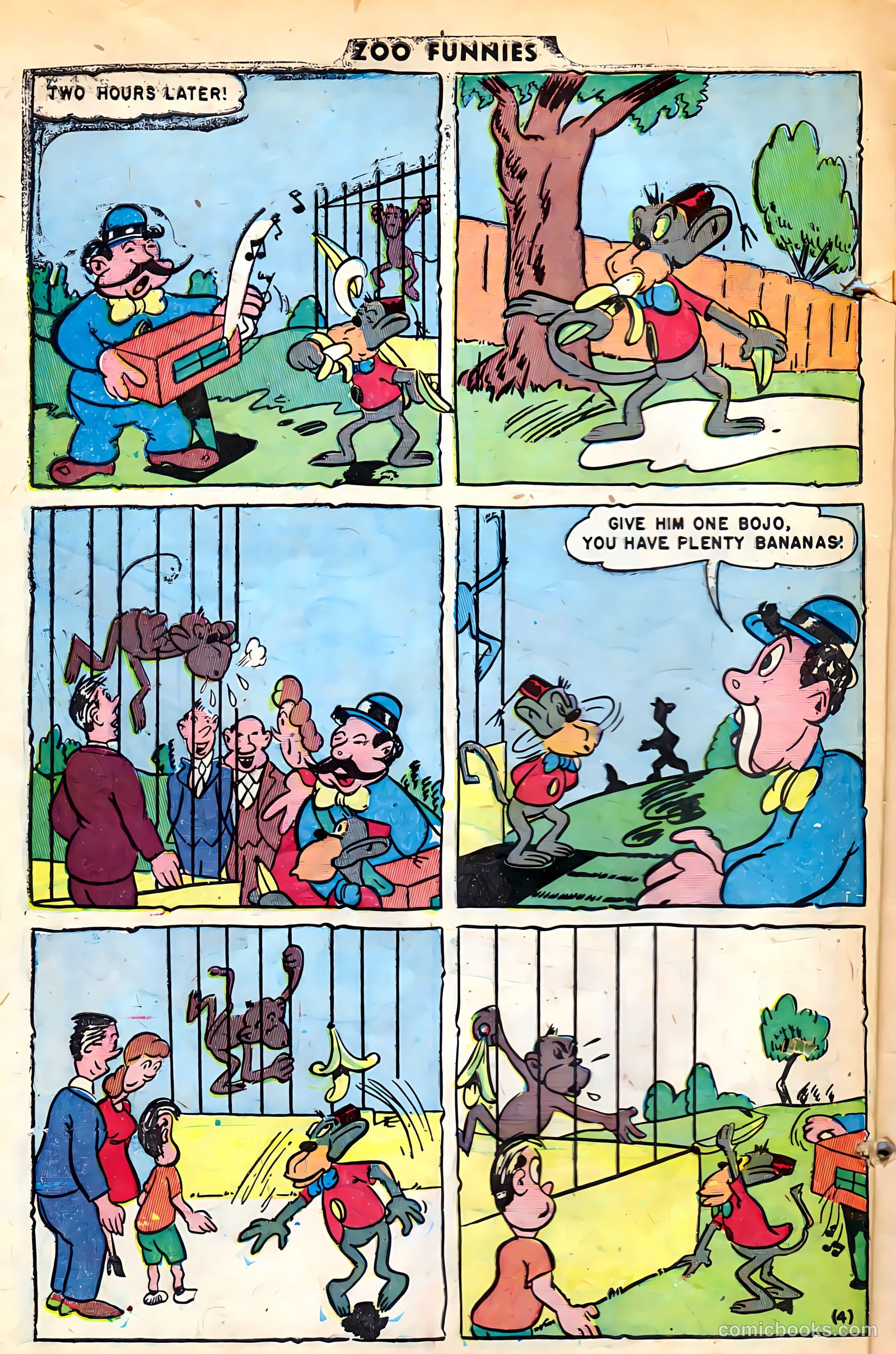 Zoo Funnies #15 (1948) — page 6 of 36