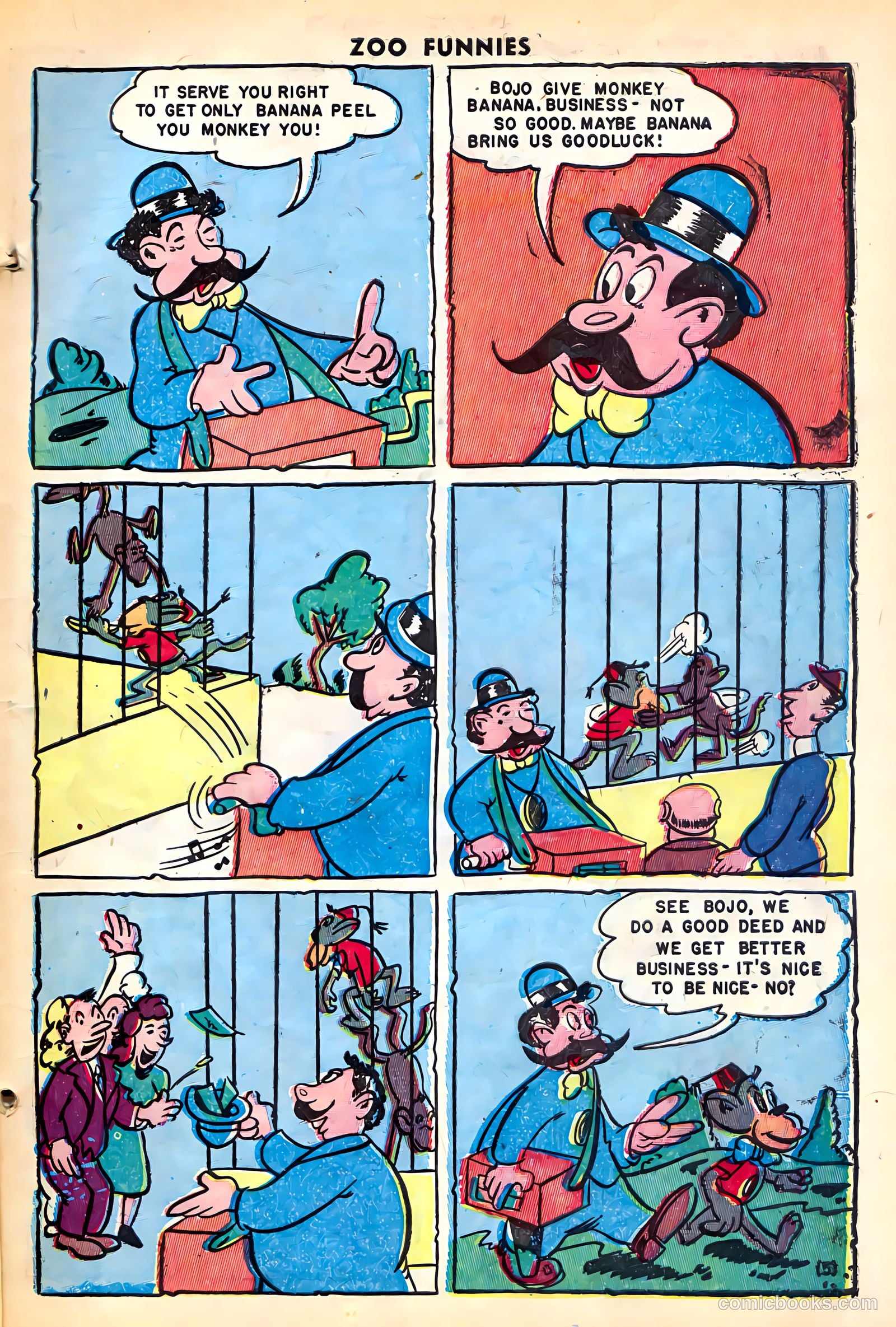 Zoo Funnies #15 (1948) — page 7 of 36