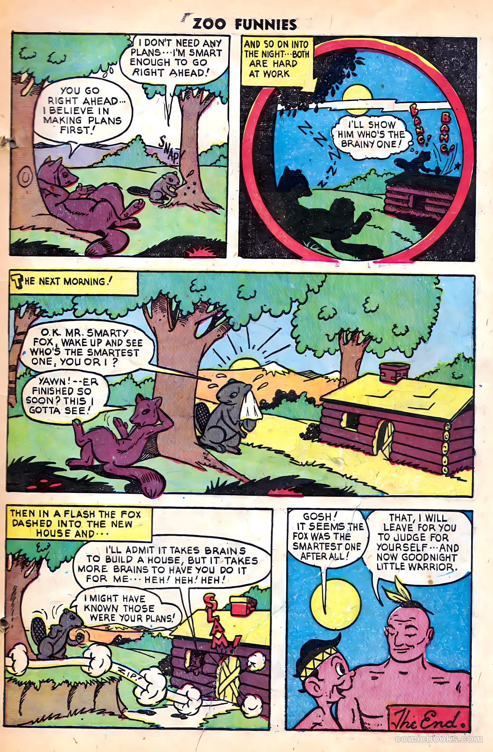 Zoo Funnies #15 (1948) — page 9 of 36