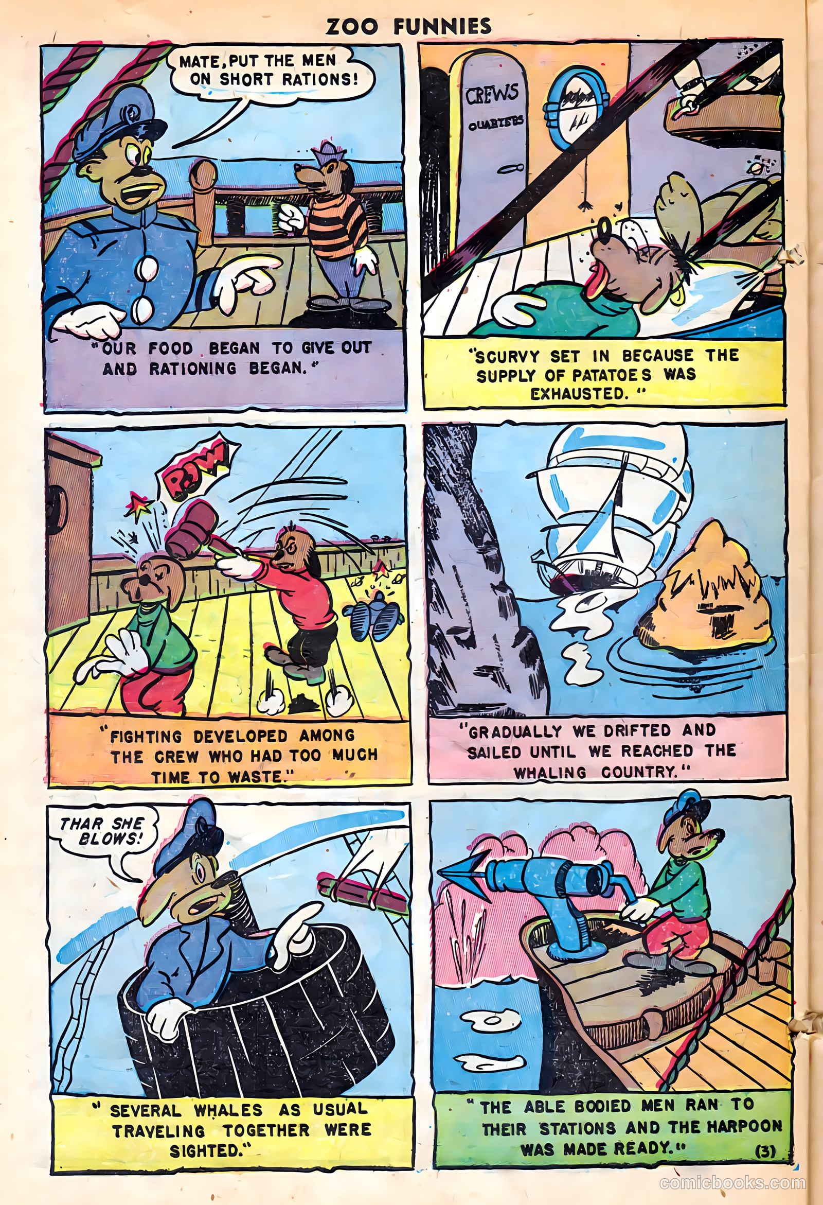 Zoo Funnies #15 (1948) — page 12 of 36