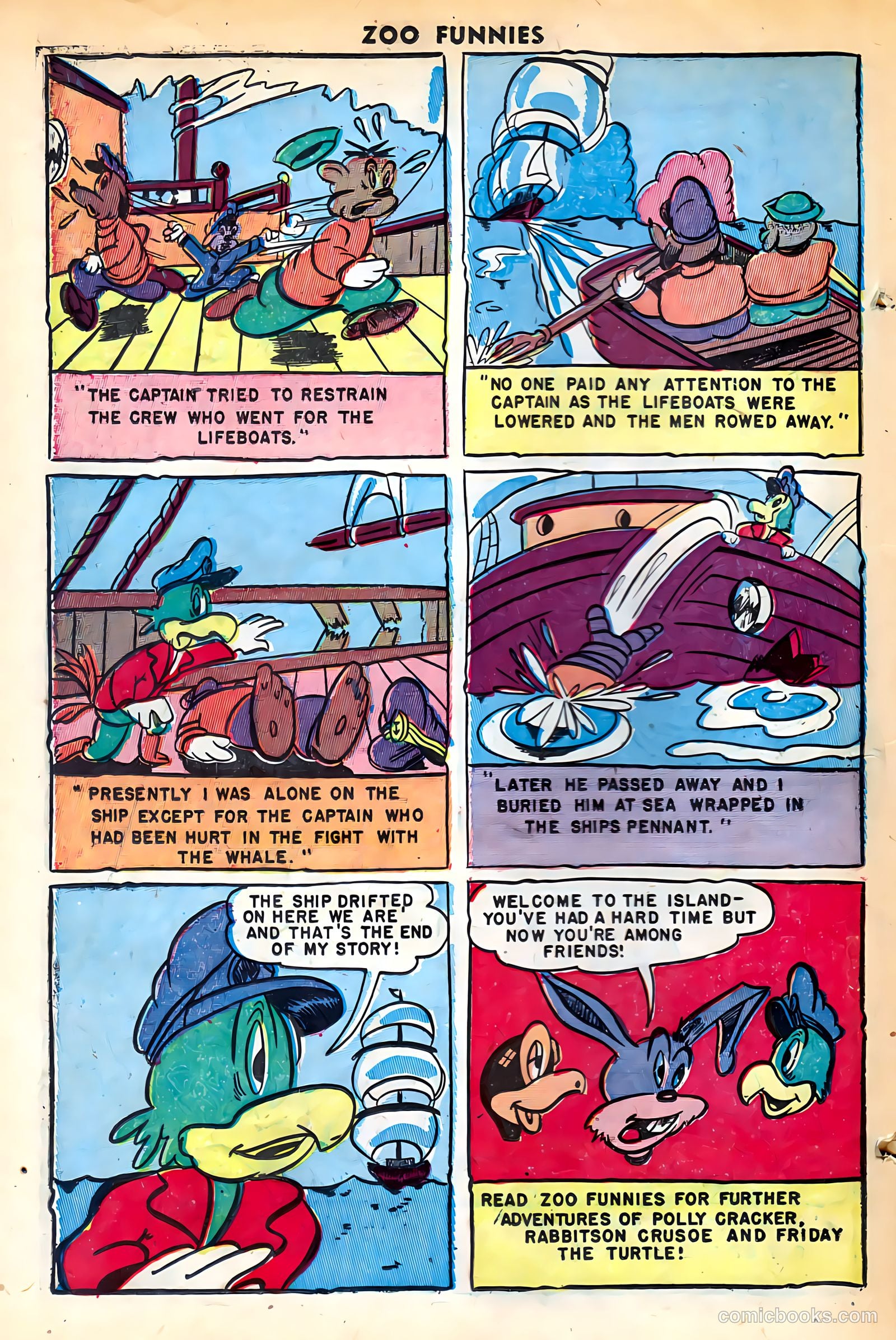 Zoo Funnies #15 (1948) — page 14 of 36