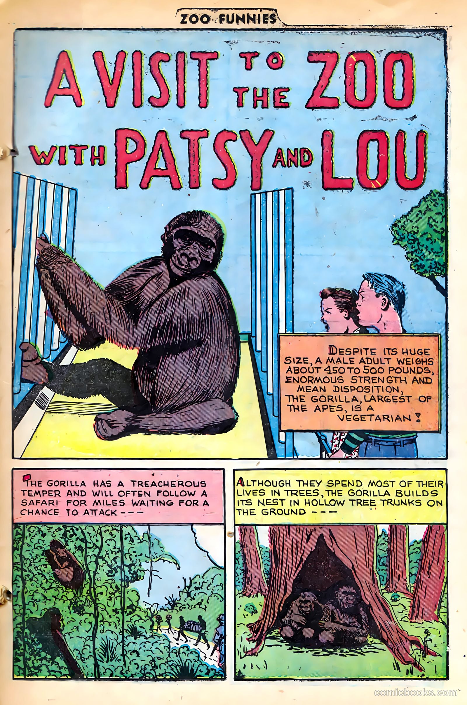 Zoo Funnies #15 (1948) — page 15 of 36