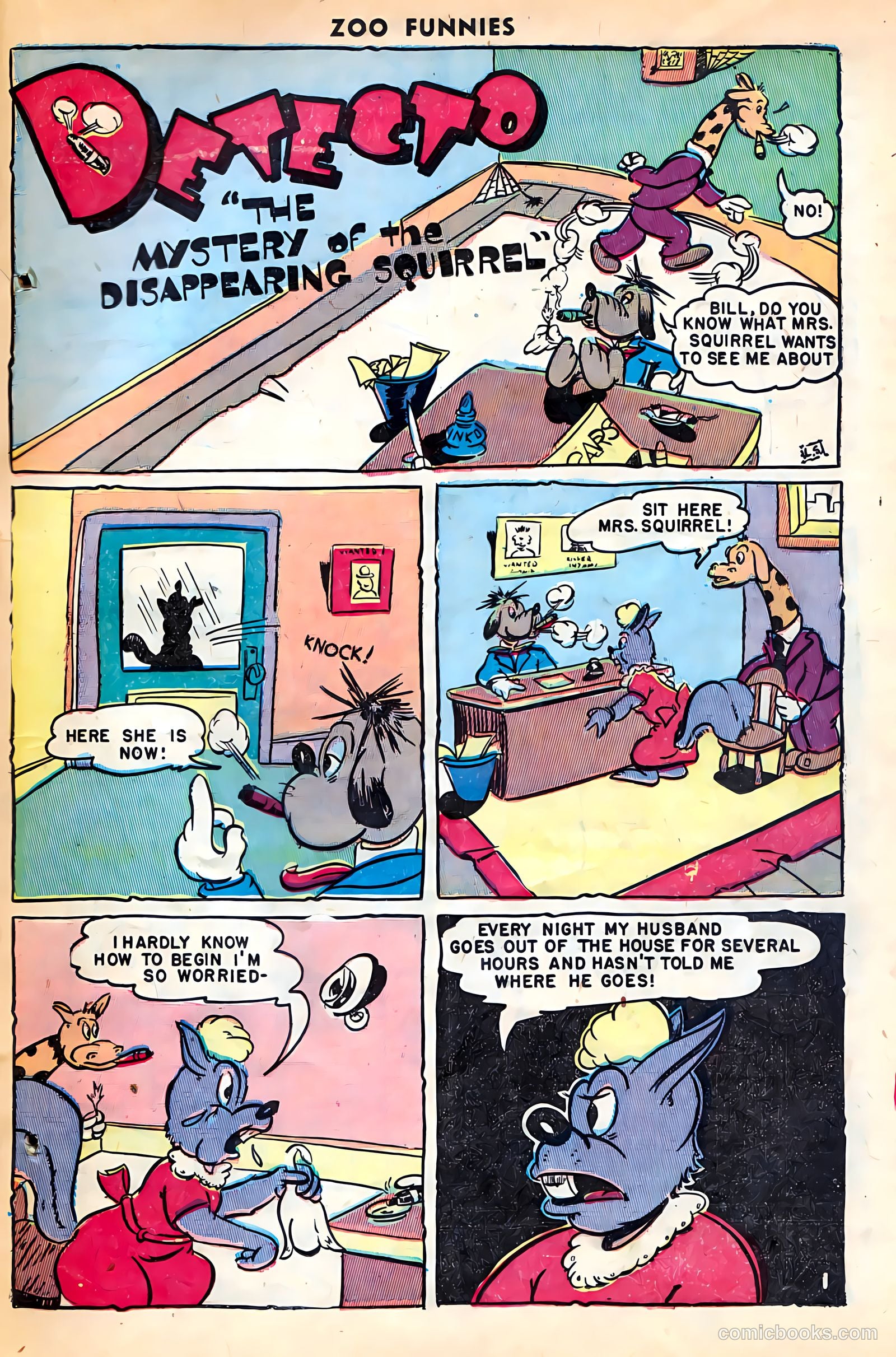 Zoo Funnies #15 (1948) — page 19 of 36