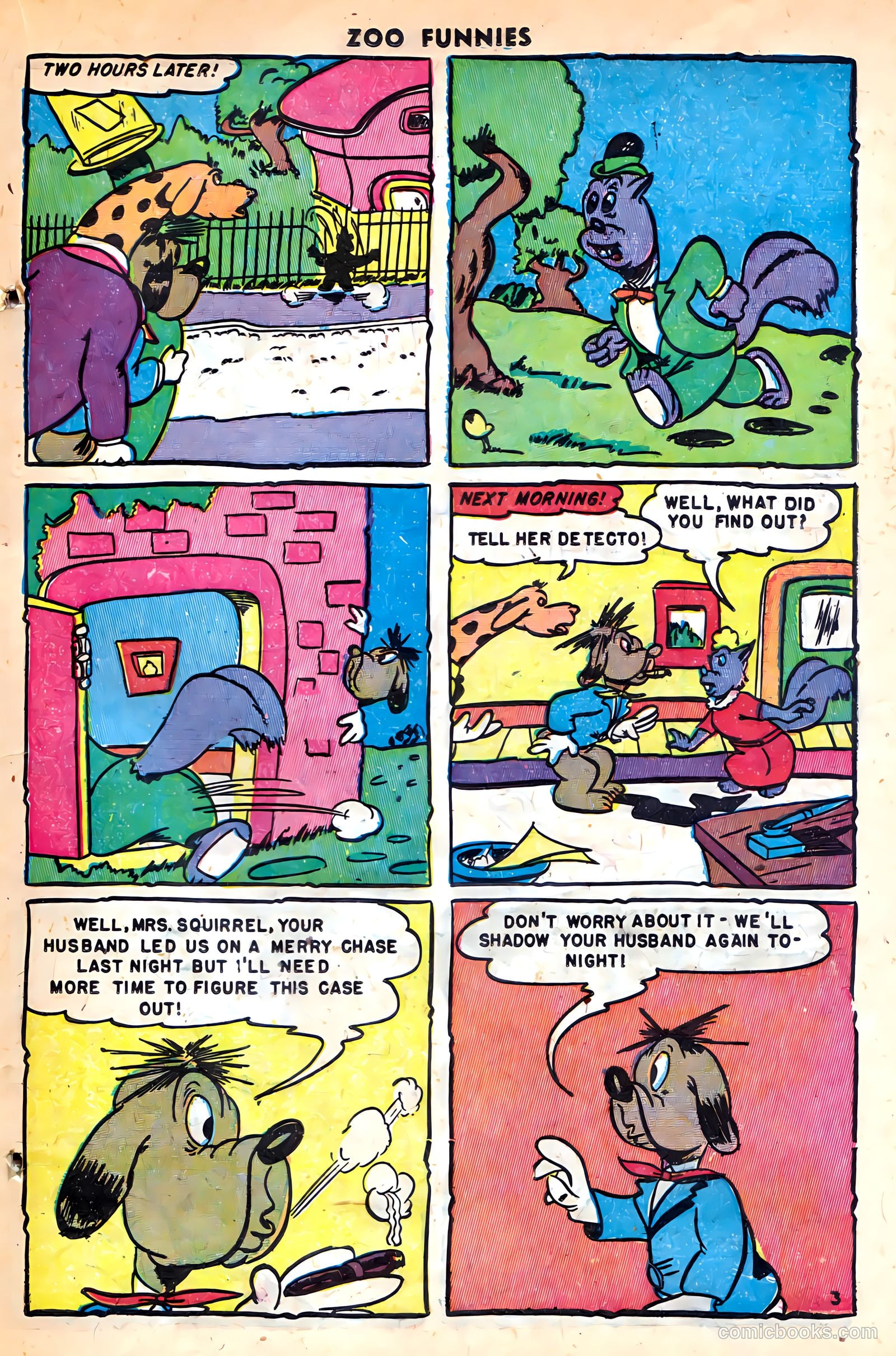 Zoo Funnies #15 (1948) — page 21 of 36
