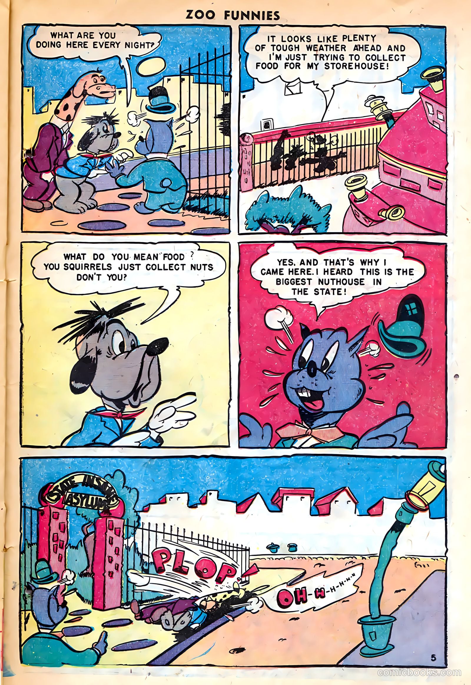 Zoo Funnies #15 (1948) — page 23 of 36