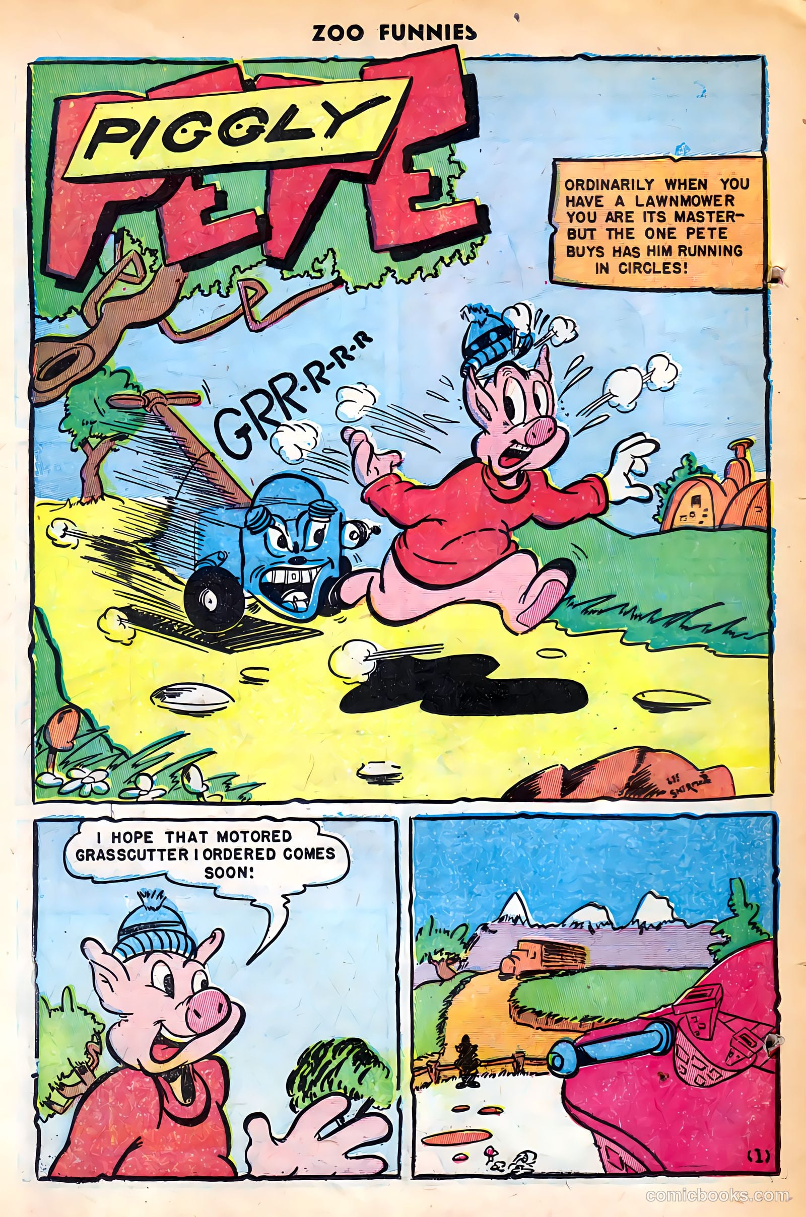 Zoo Funnies #15 (1948) — page 26 of 36