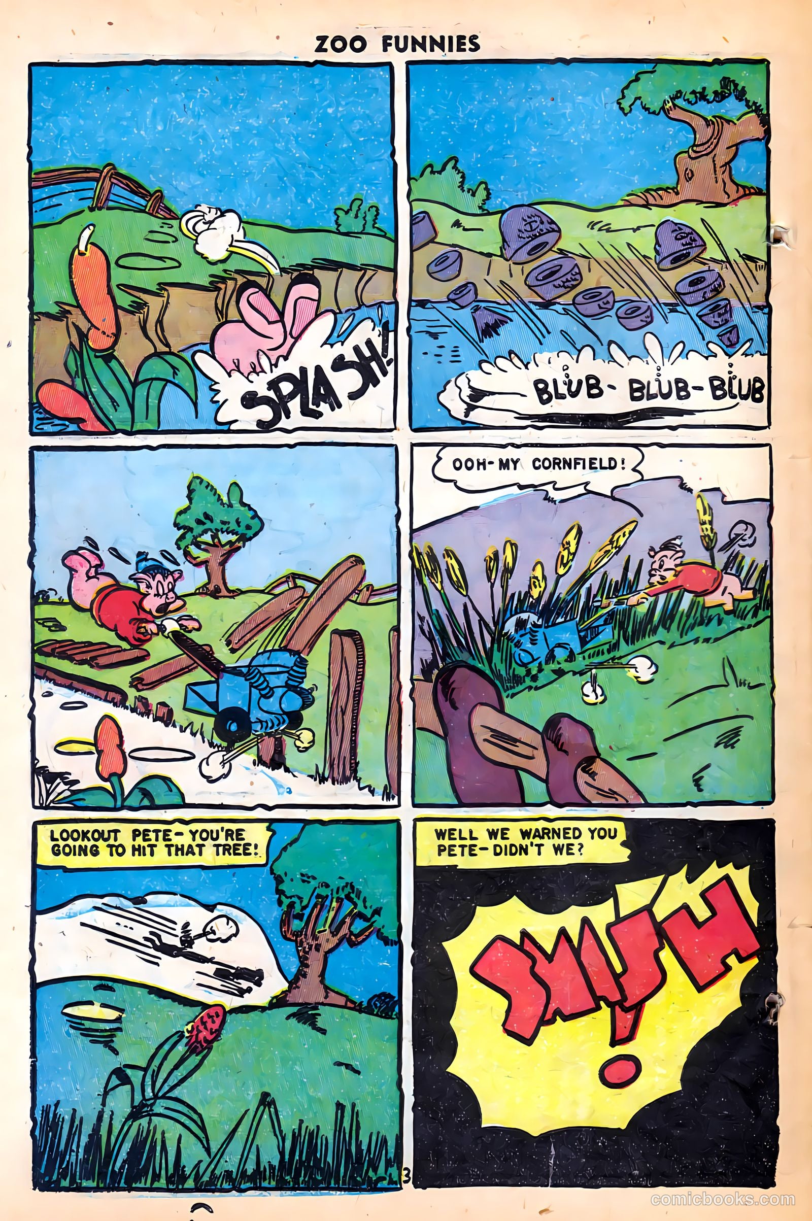 Zoo Funnies #15 (1948) — page 28 of 36