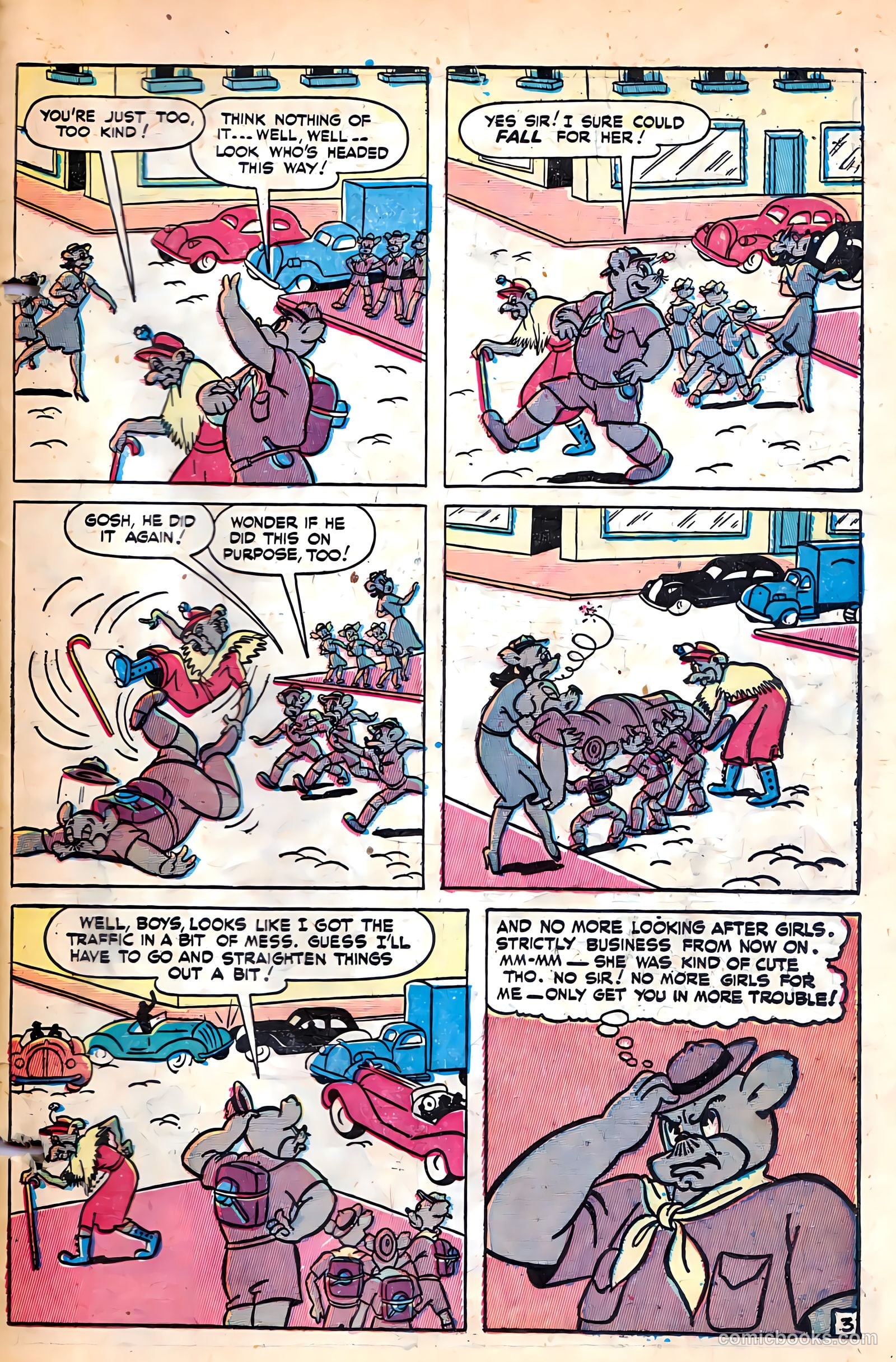 Zoo Funnies #15 (1948) — page 33 of 36