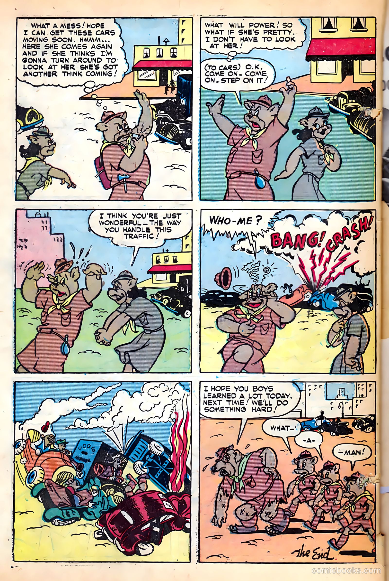 Zoo Funnies #15 (1948) — page 34 of 36