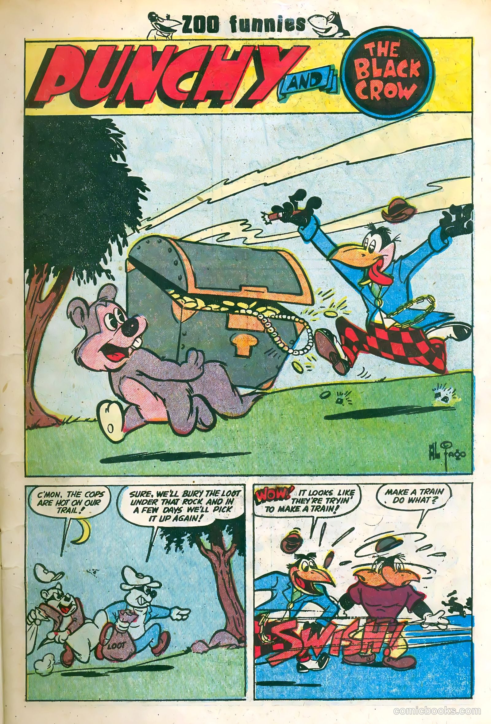 Zoo Funnies #2 (1953) — page 3 of 36