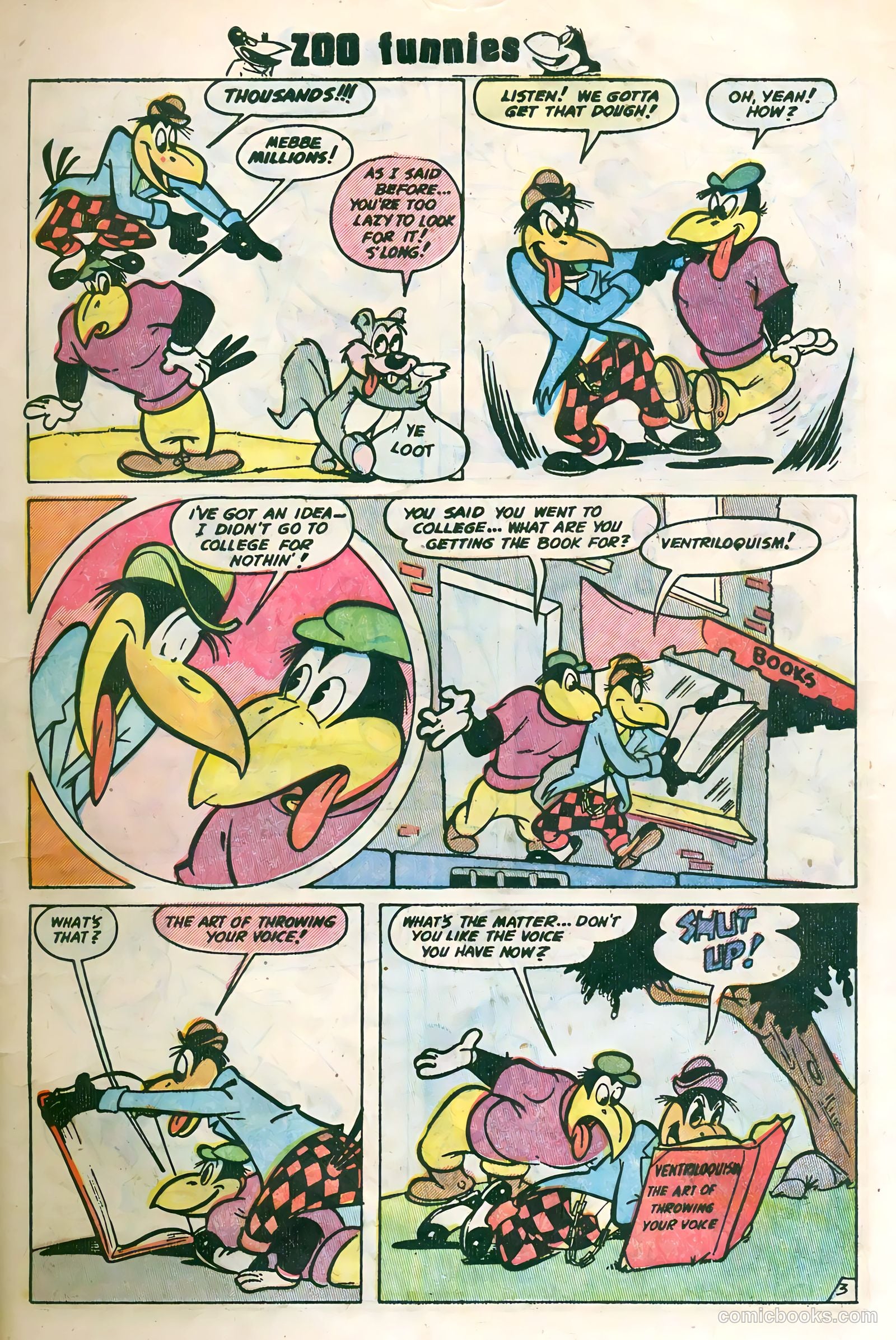 Zoo Funnies #2 (1953) — page 5 of 36
