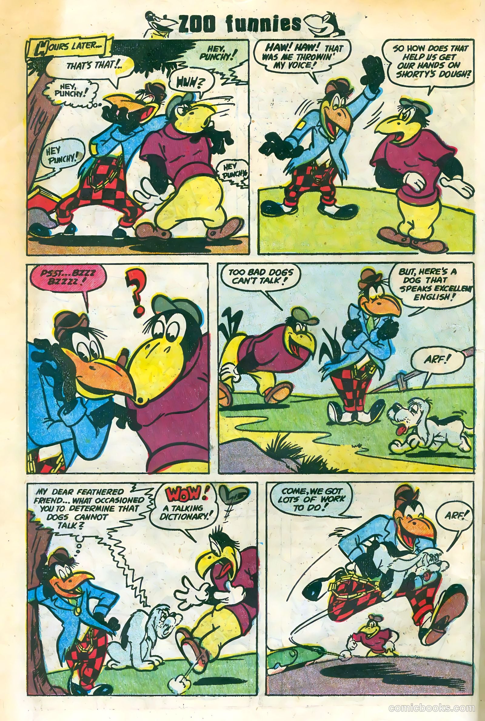 Zoo Funnies #2 (1953) — page 6 of 36