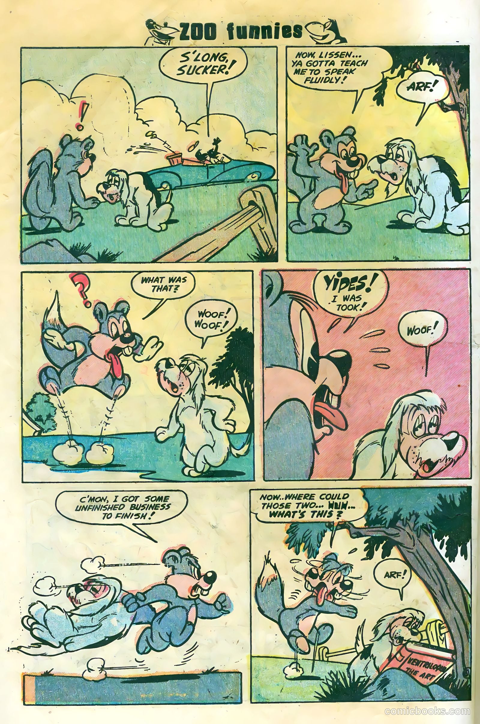 Zoo Funnies #2 (1953) — page 8 of 36